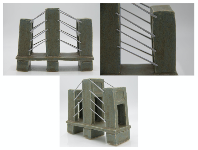 Architecture Through Clay by Ciara Fitzpatrick, gr12