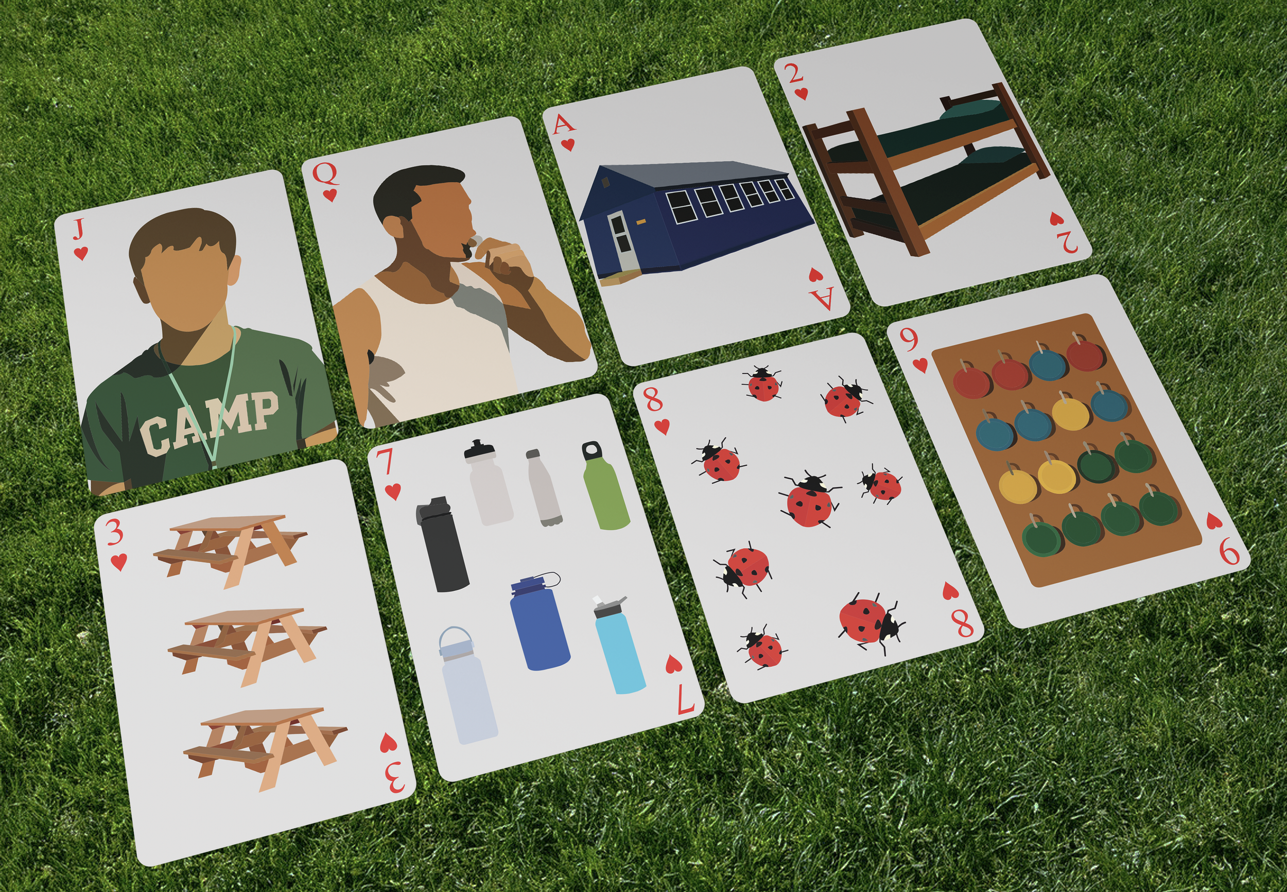Playing Cards Design by Noah Cohen, gr10