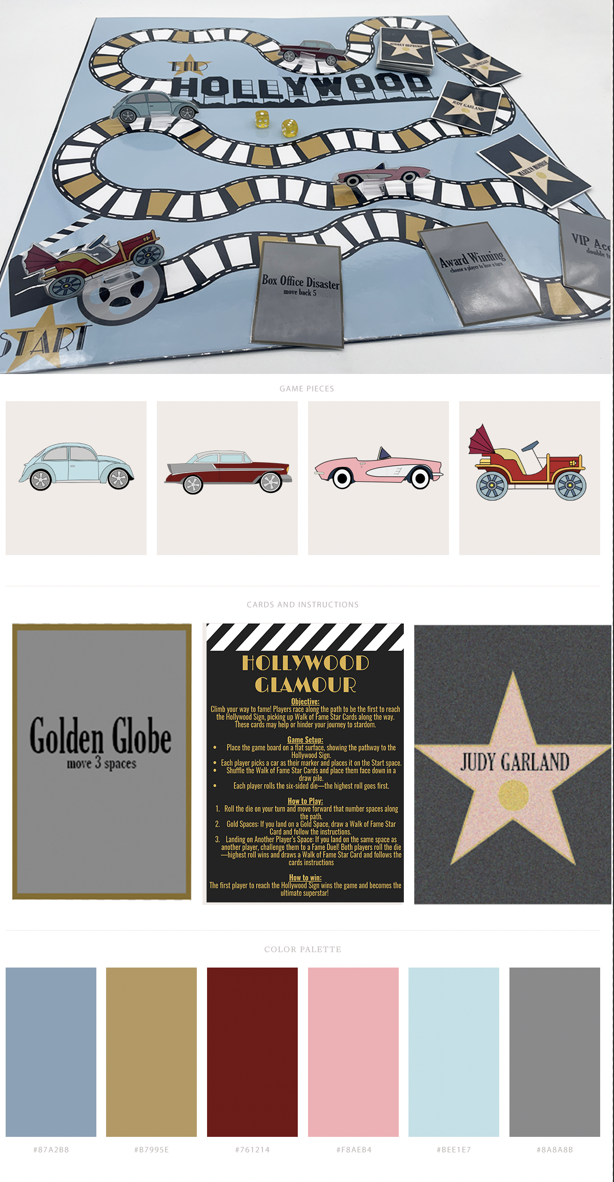 Board Game Design by Aidan Gill and Maria Ferraro