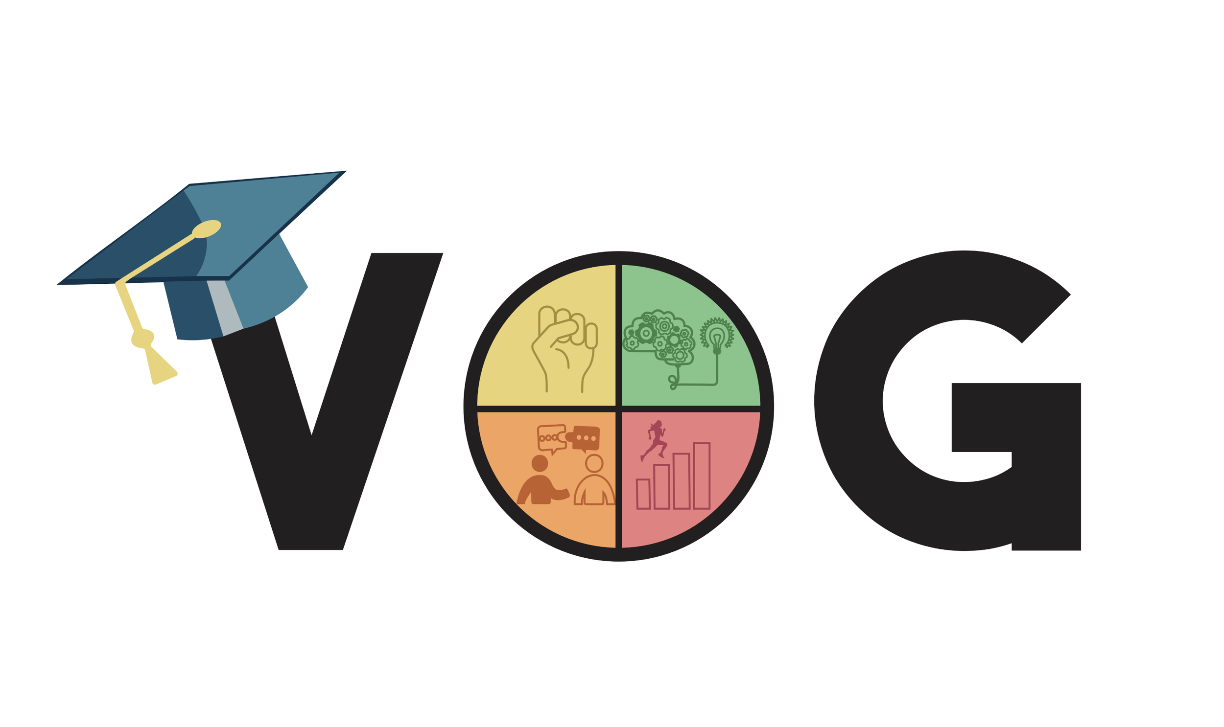 Vision of a Graduate Logo Design with FHS NEASC Steering Committee by Jaiden Jean