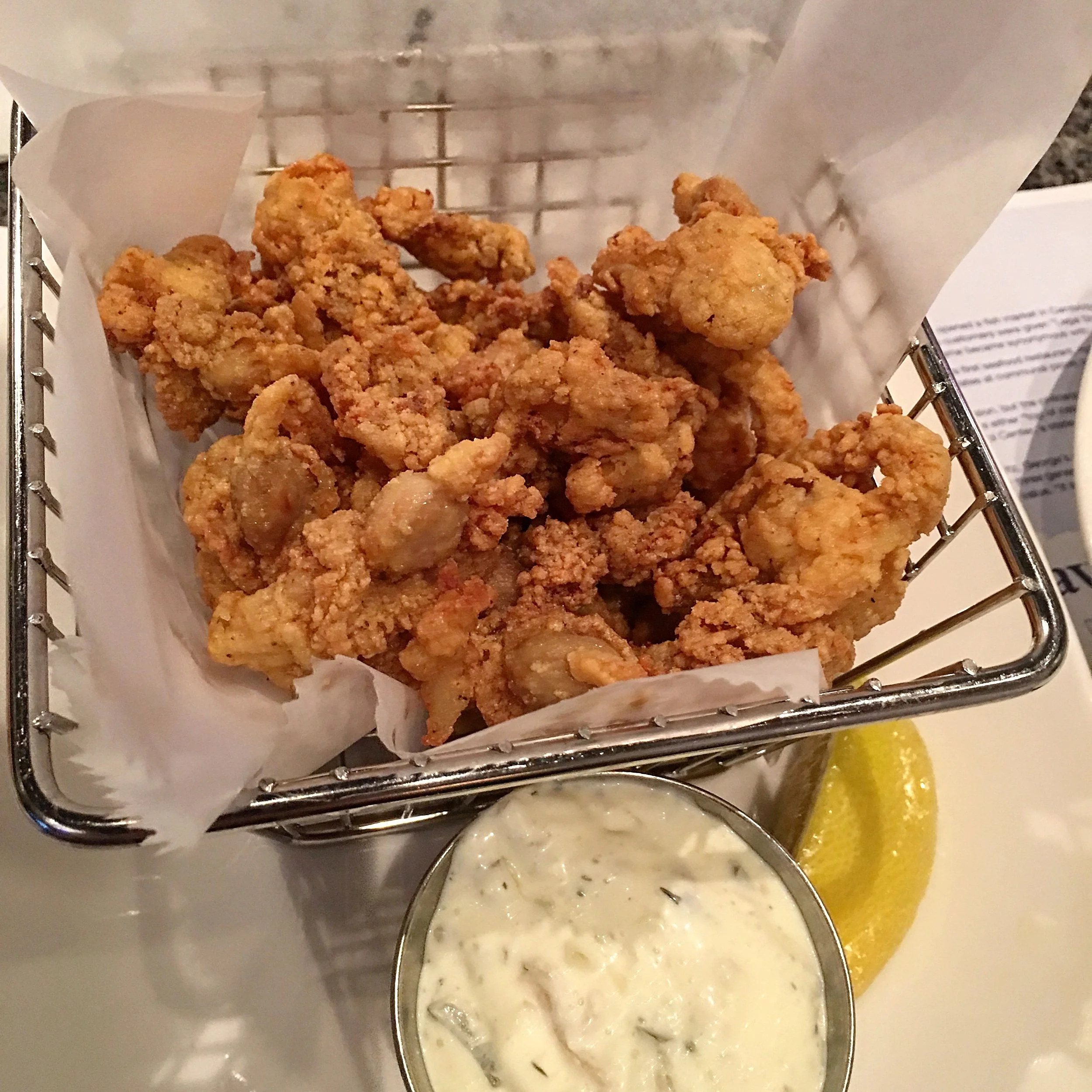 Fried Clams (appetizer)