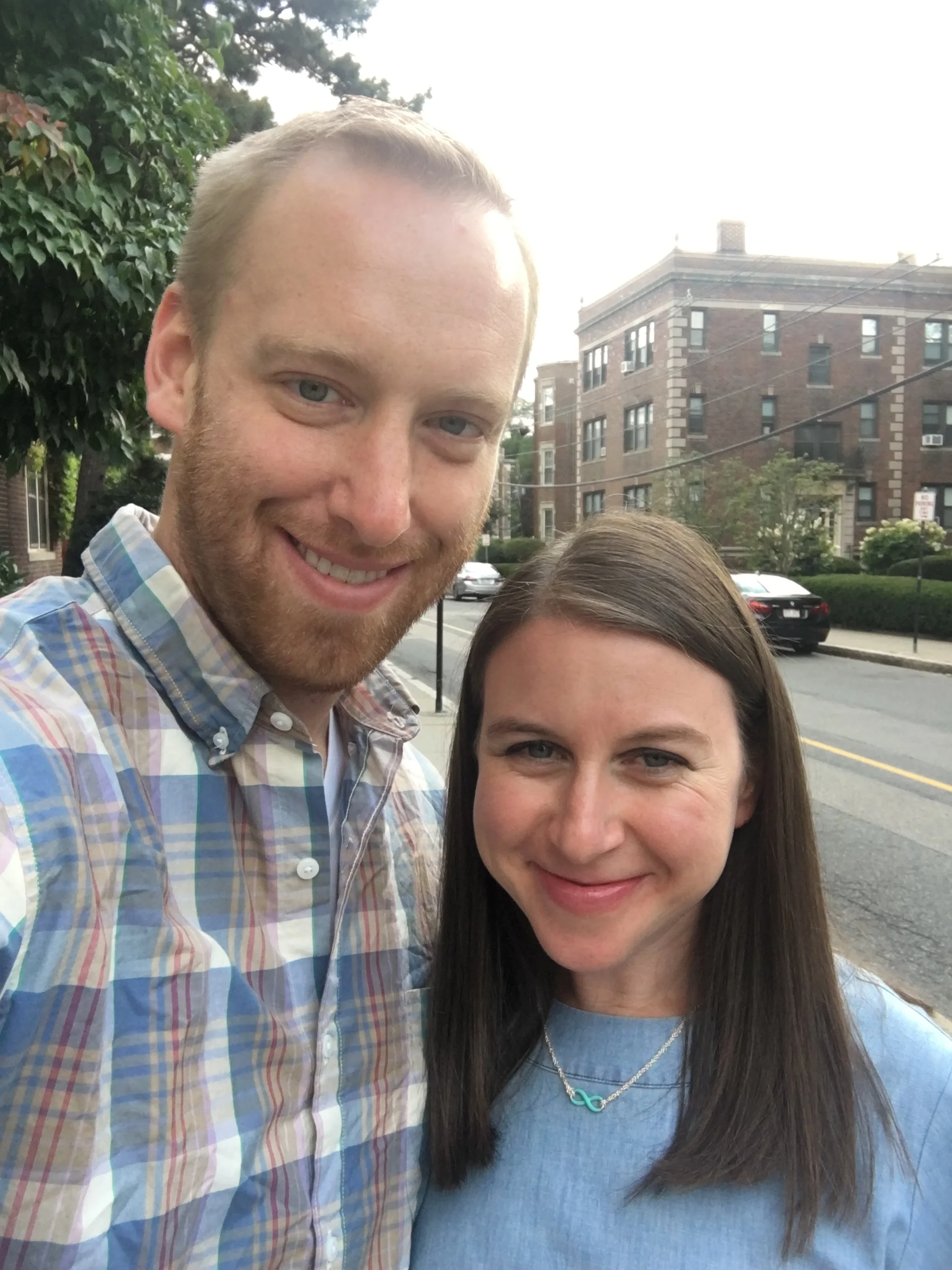 Photo from last weekend as we went out for my dual-birthday bash with a friend! :)