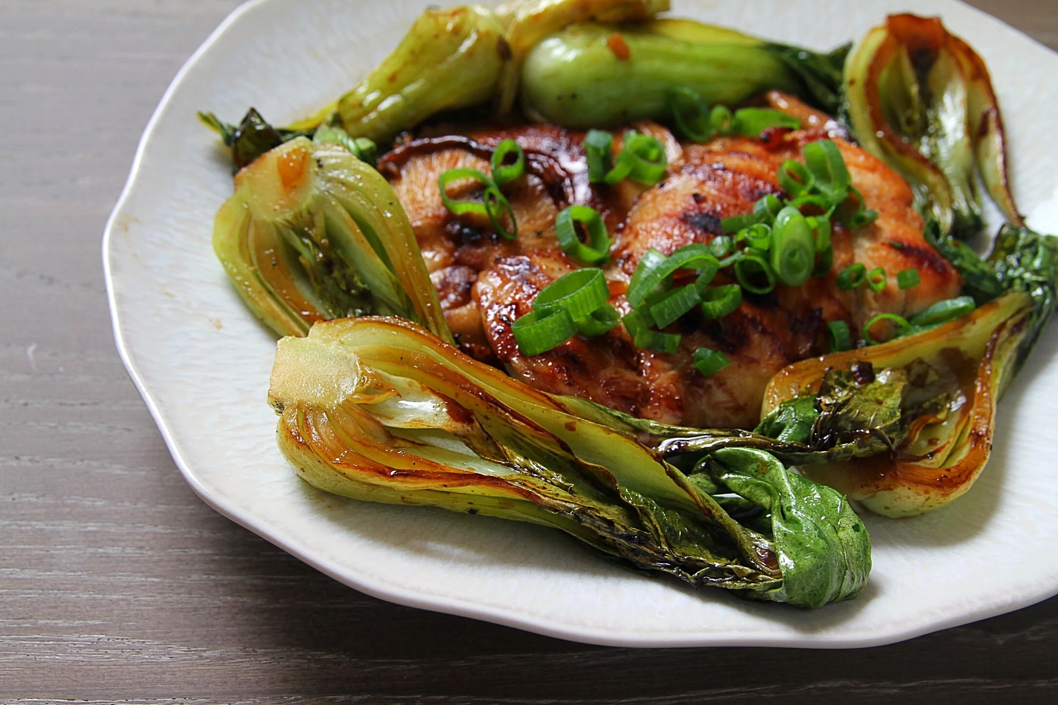 That bok choy was just so good! 