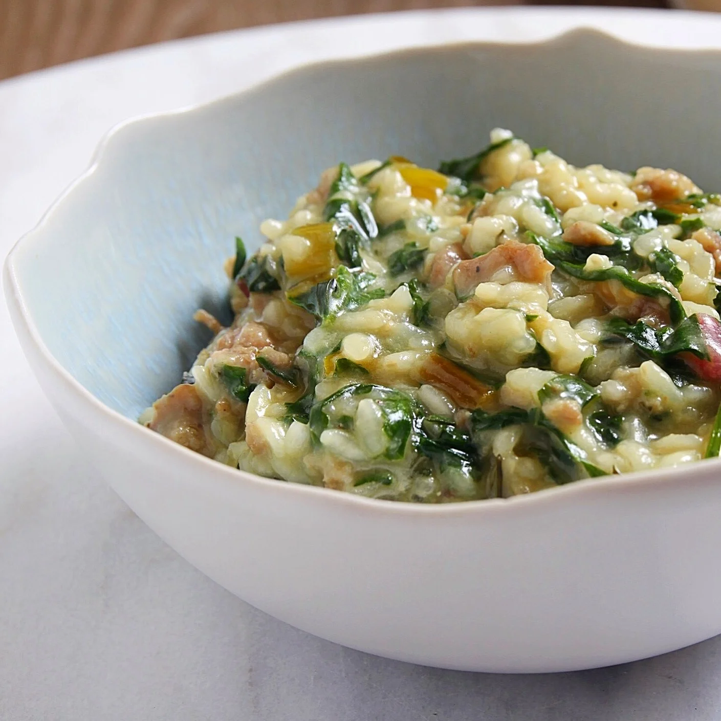 Anyone else crave rich, piping hot risotto during the winter months? I do!  