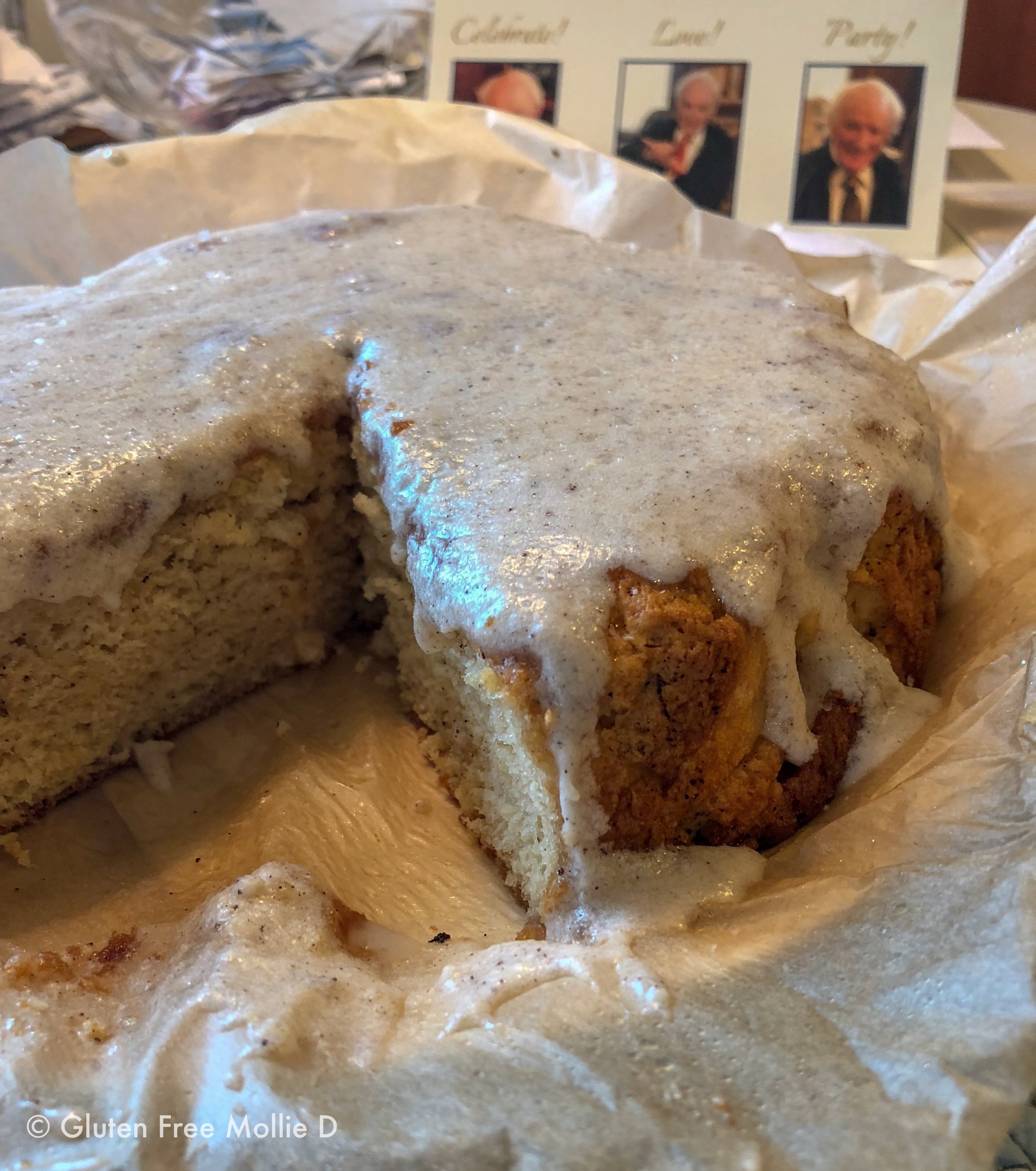 Buttermilk cake was a big hit - again!