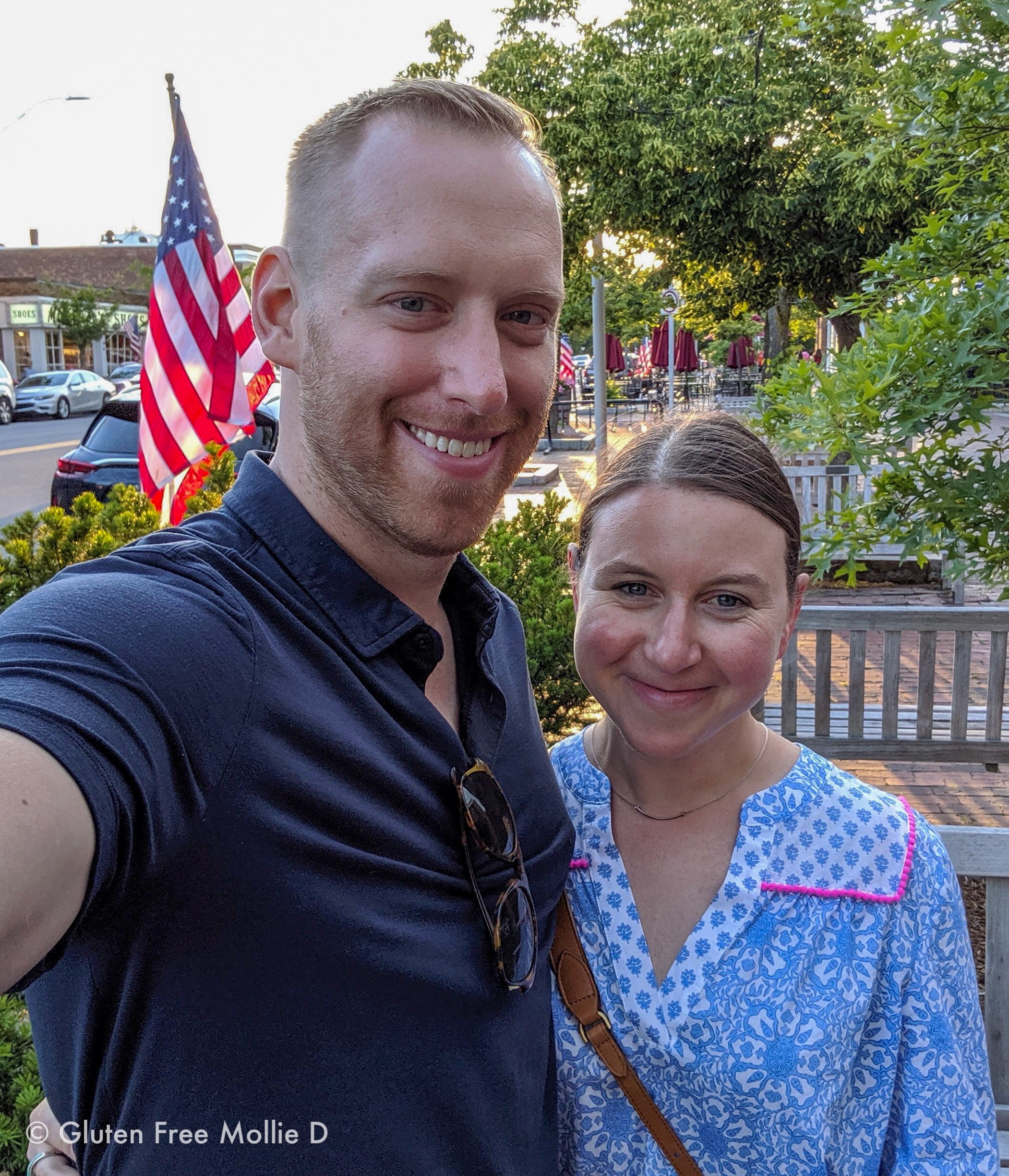 Sunset selfies are my summer staple. Even at the end of a long week and we look quite tired. But smiling!