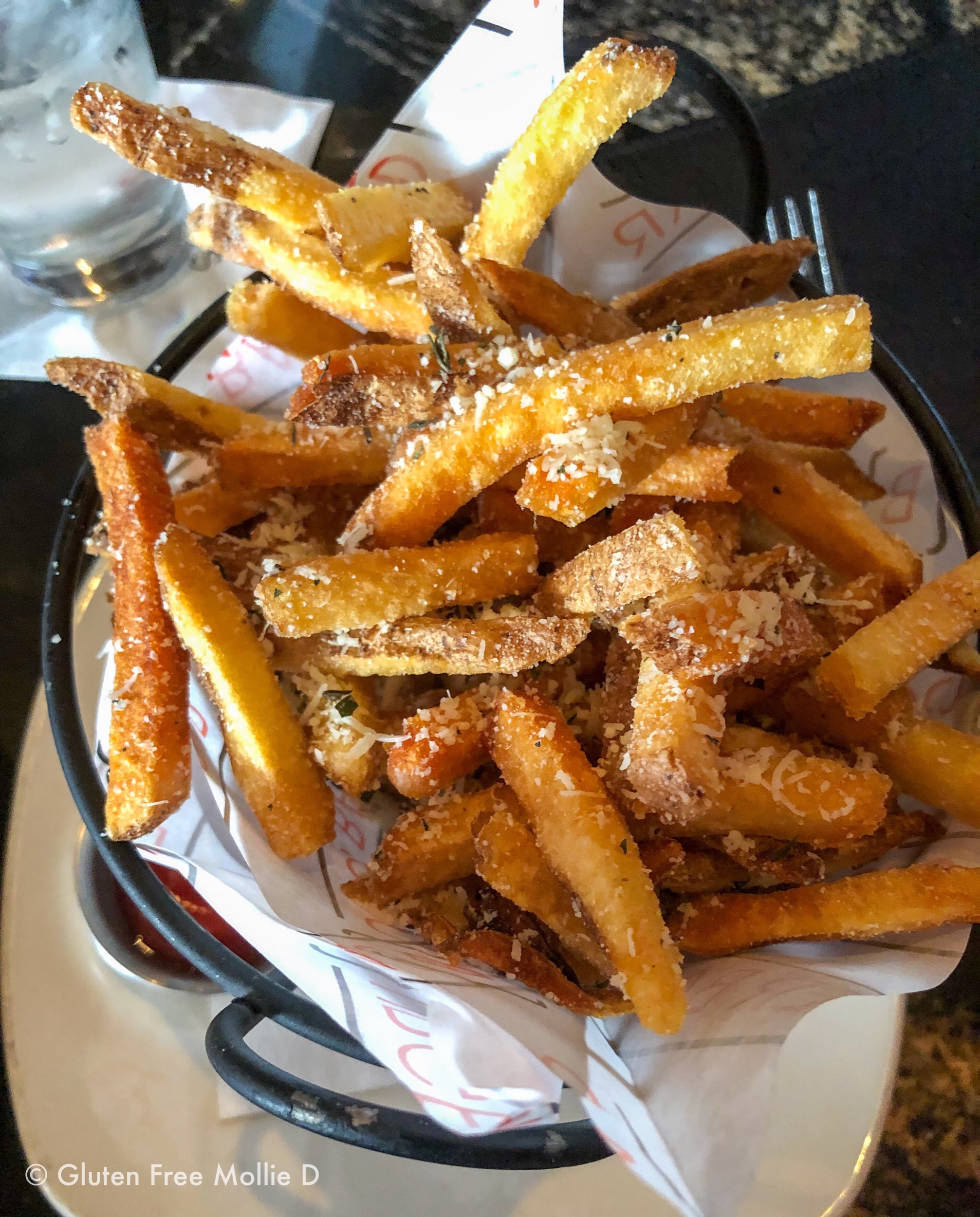 Friday fries - a must.