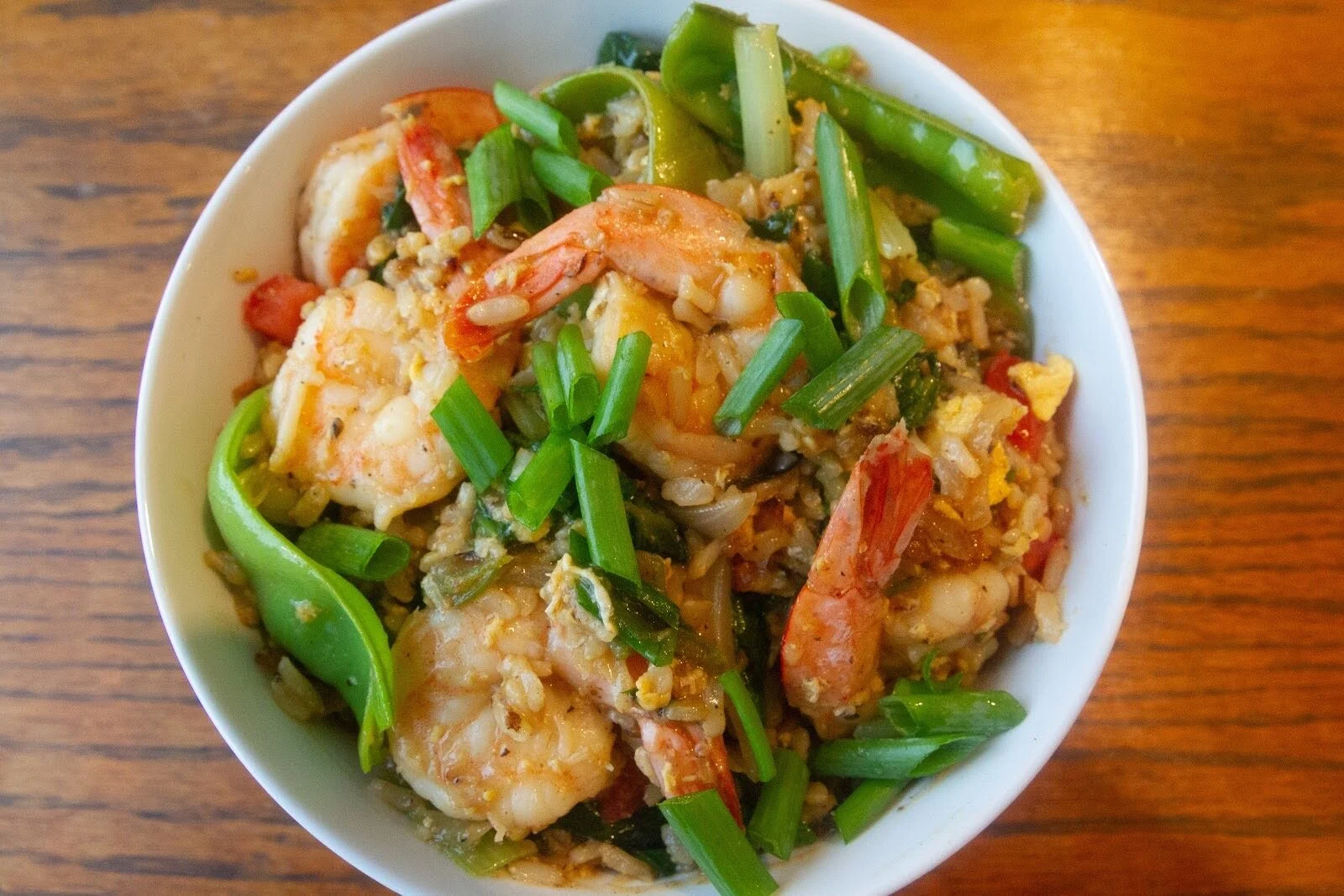 Thai Basil Shrimp Fried Rice