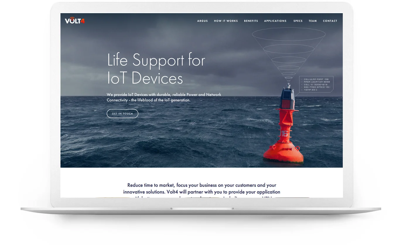 Squarespace website - Volt4