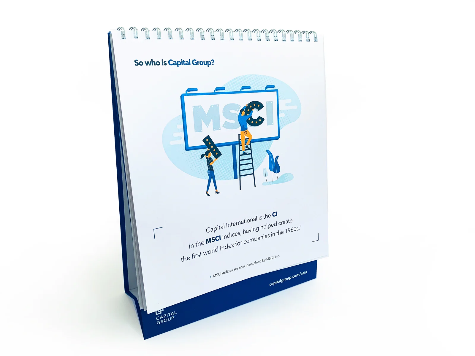 Printed Desk Calendar