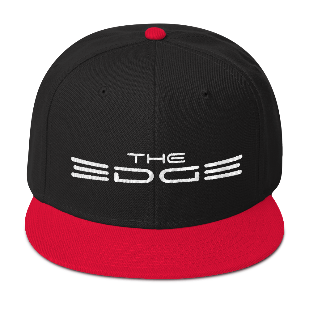 "The Edge" Snapback (Black/Red)