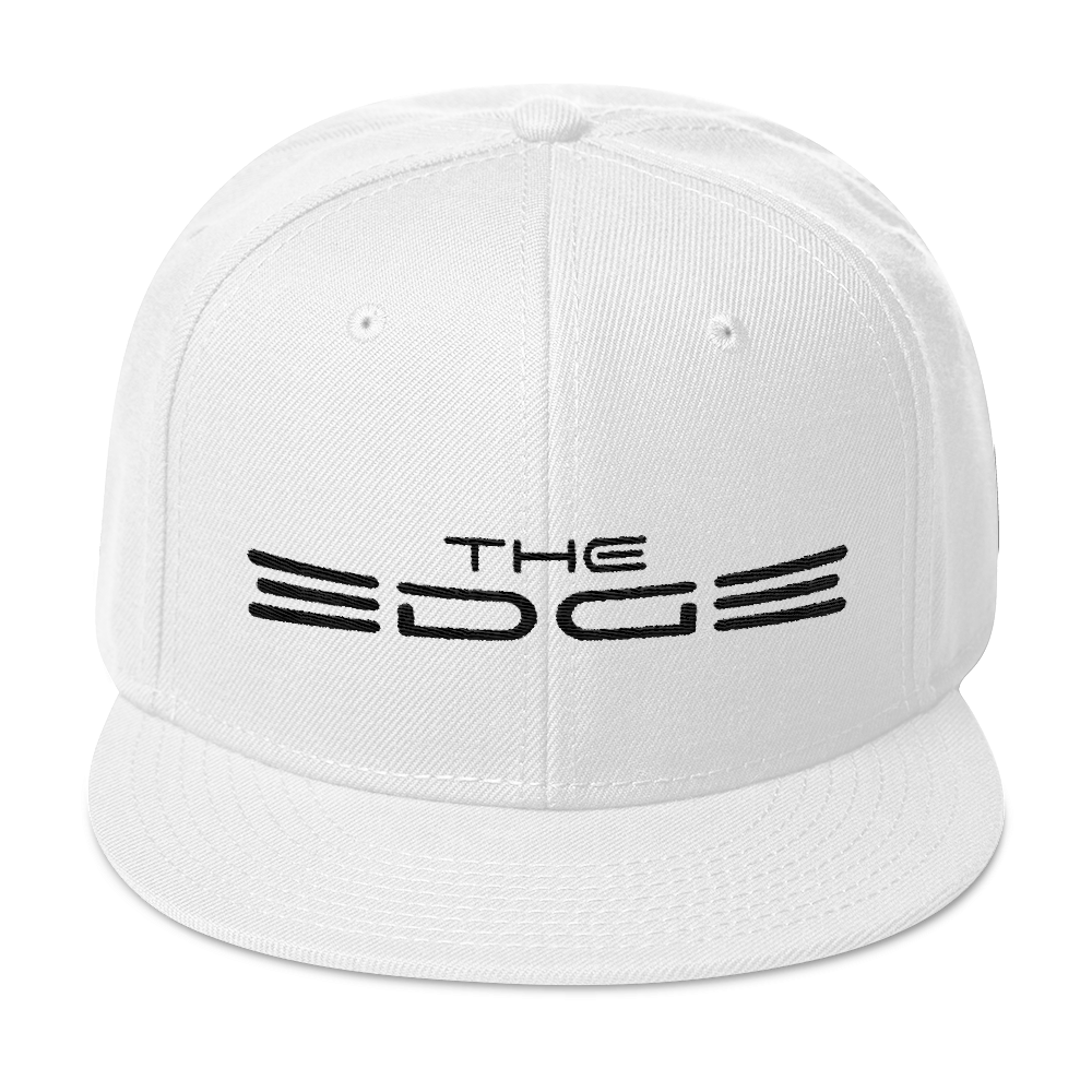 "The Edge" Snapback (White)