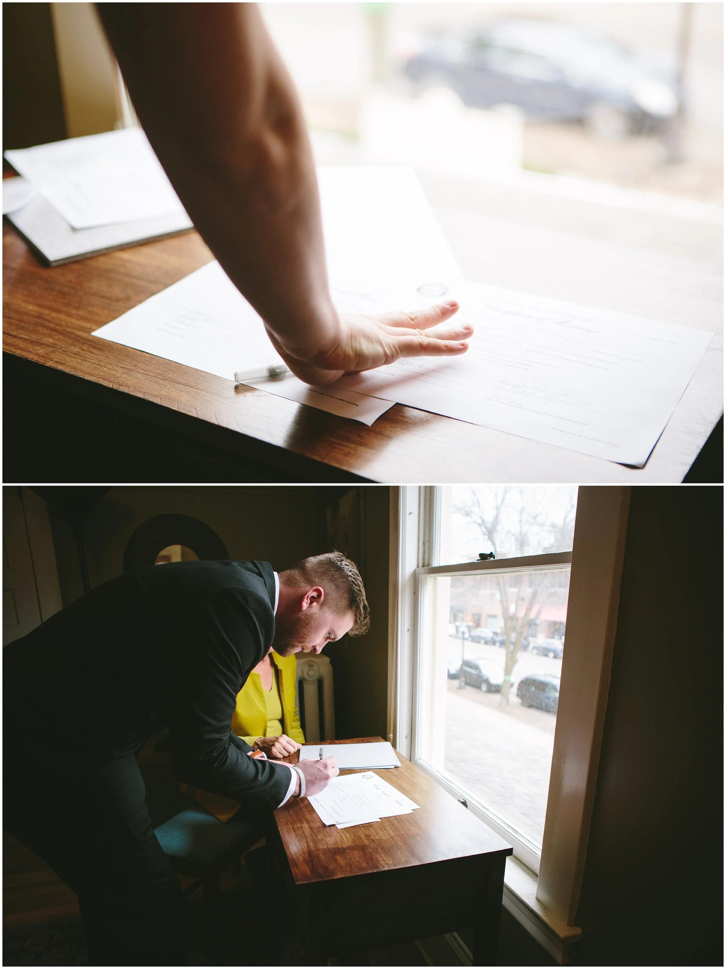 Intimate Grand Avenue Wedding