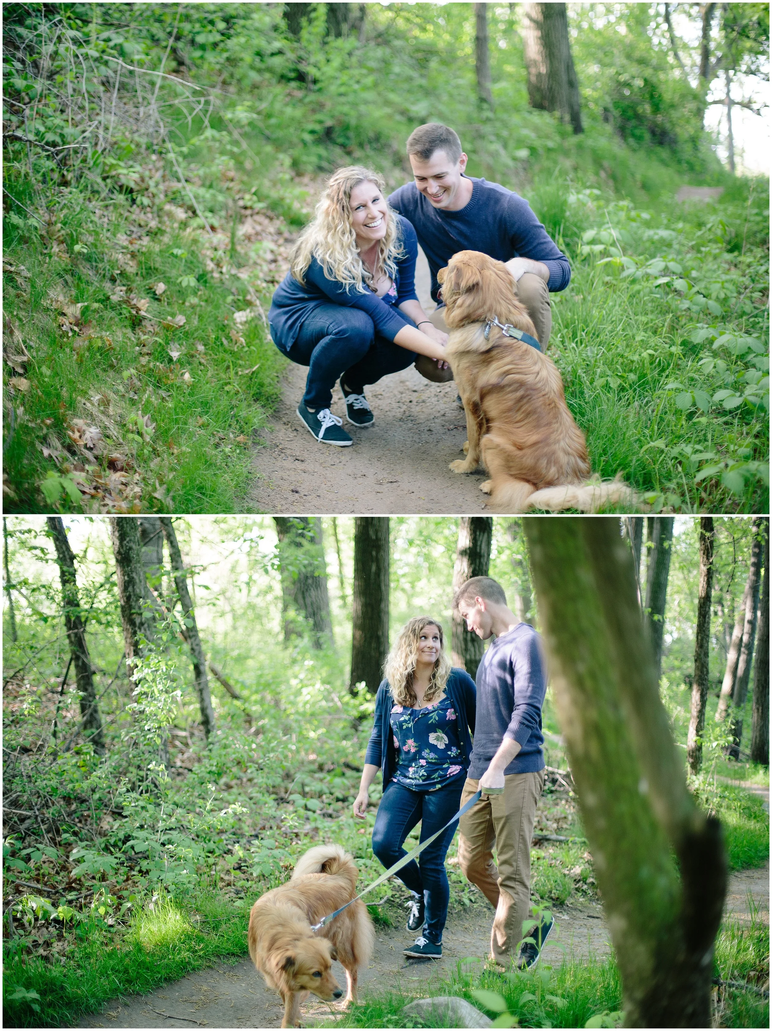 Theodore Wirth Park Engagement Session