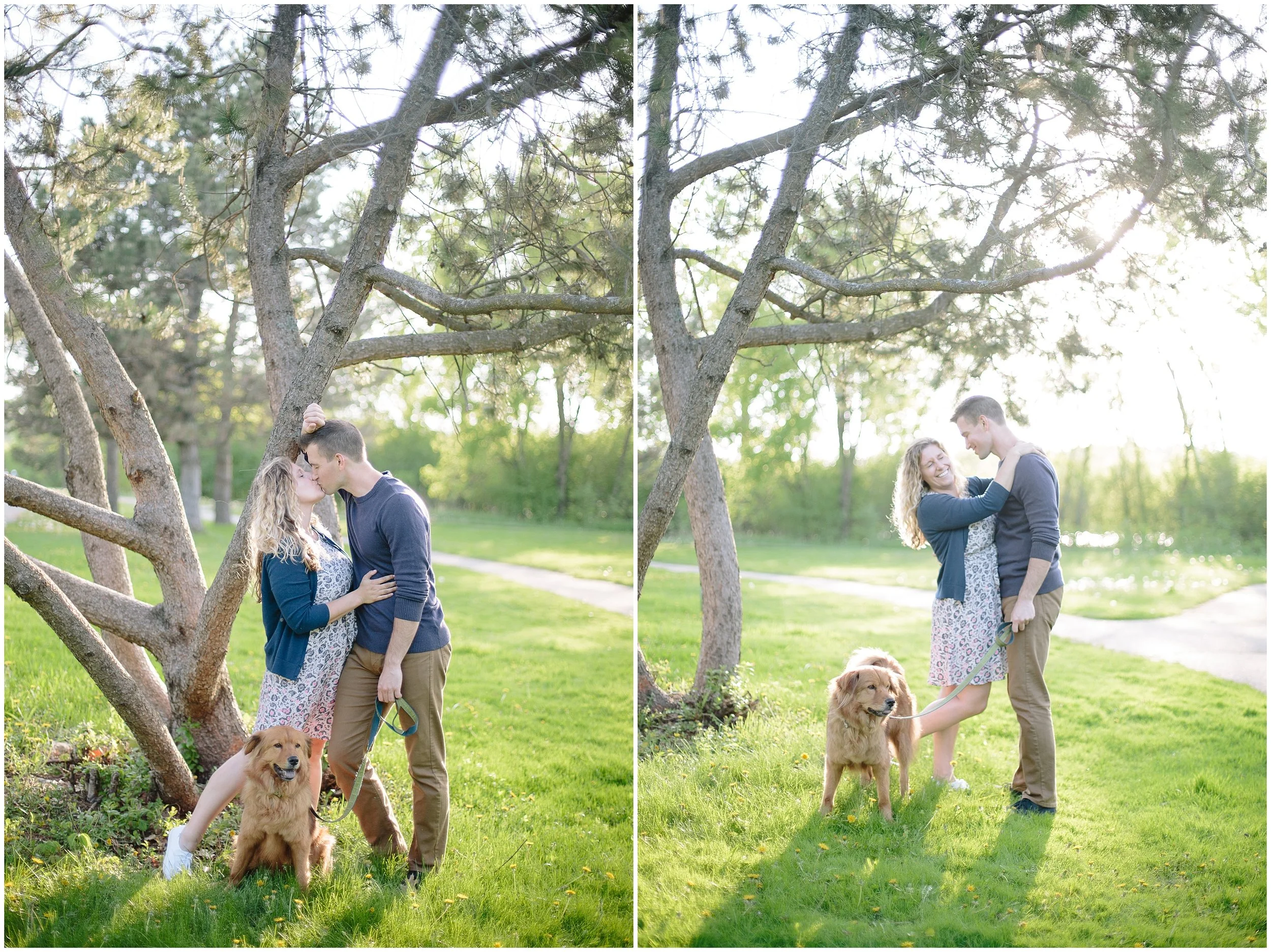 Theodore Wirth Park Engagement Session
