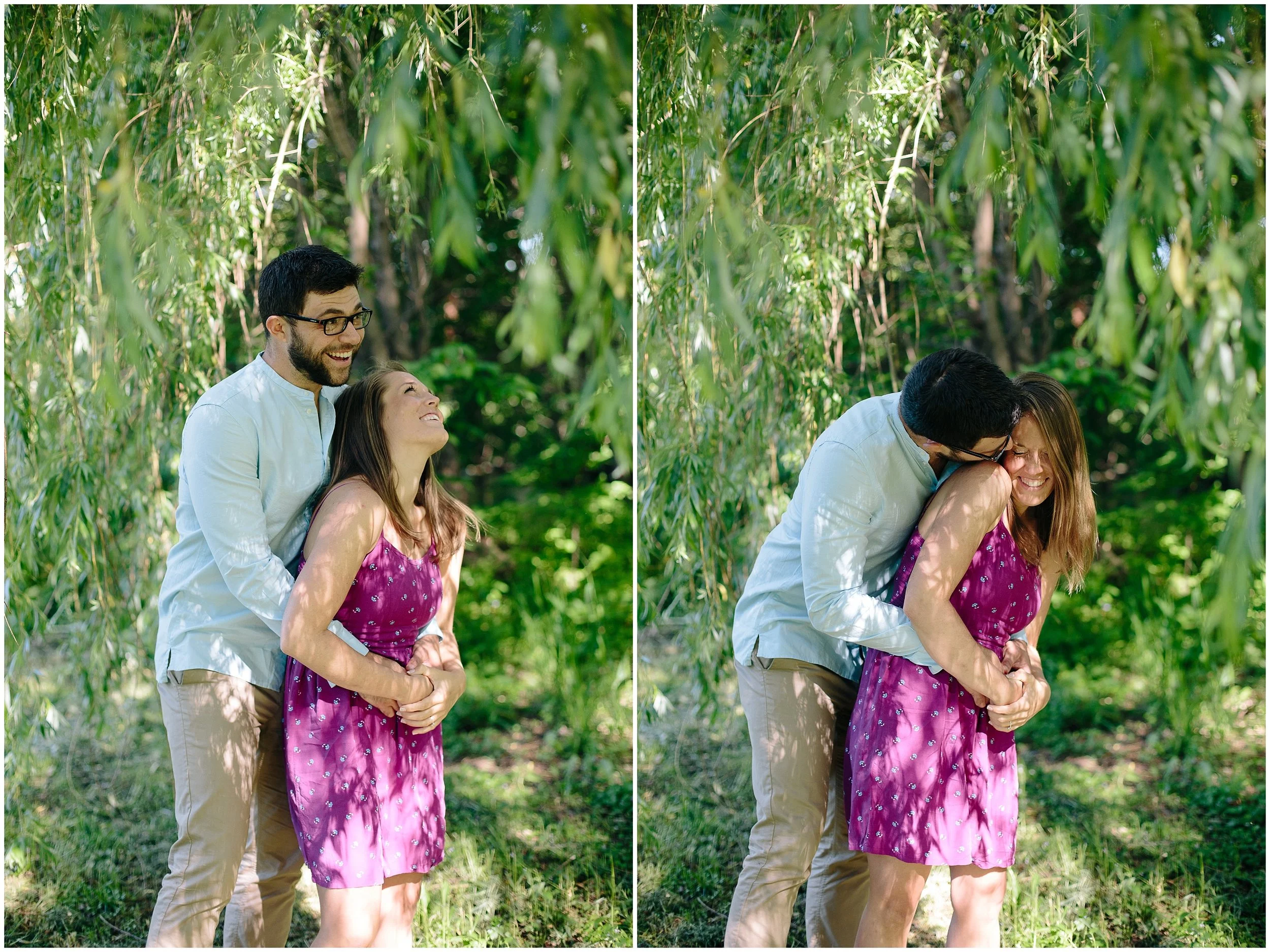Minnehaha Falls Engagement Session
