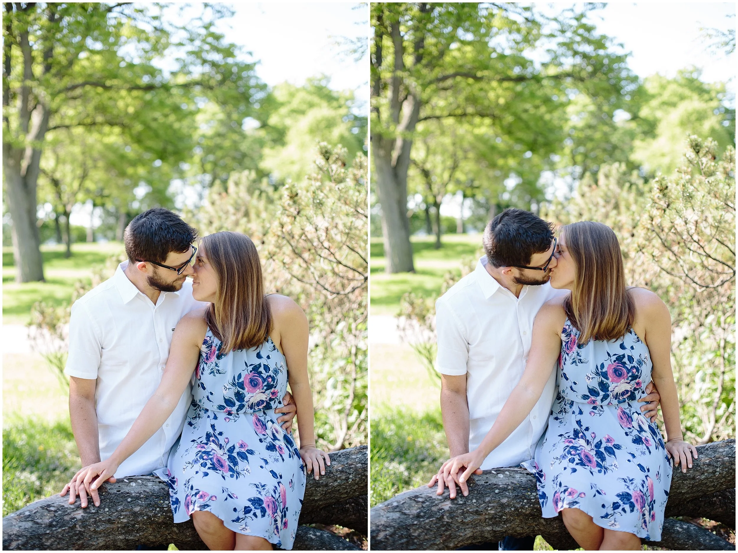 Minnehaha Falls Engagement Session
