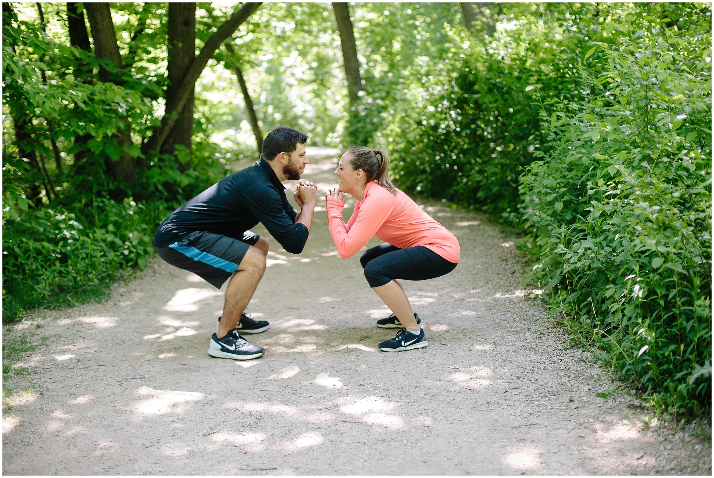Minnehaha Falls Engagement Session
