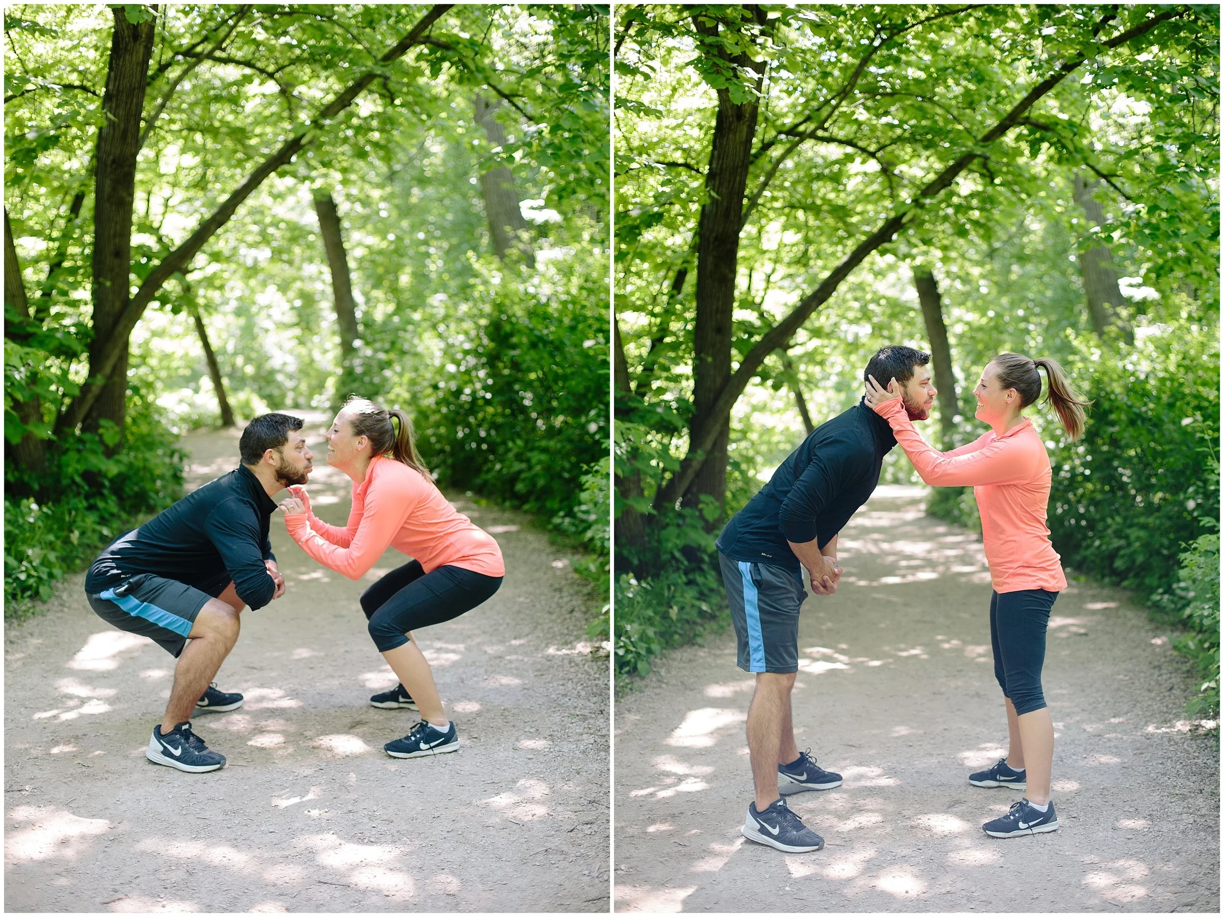 Minnehaha Falls Engagement Session