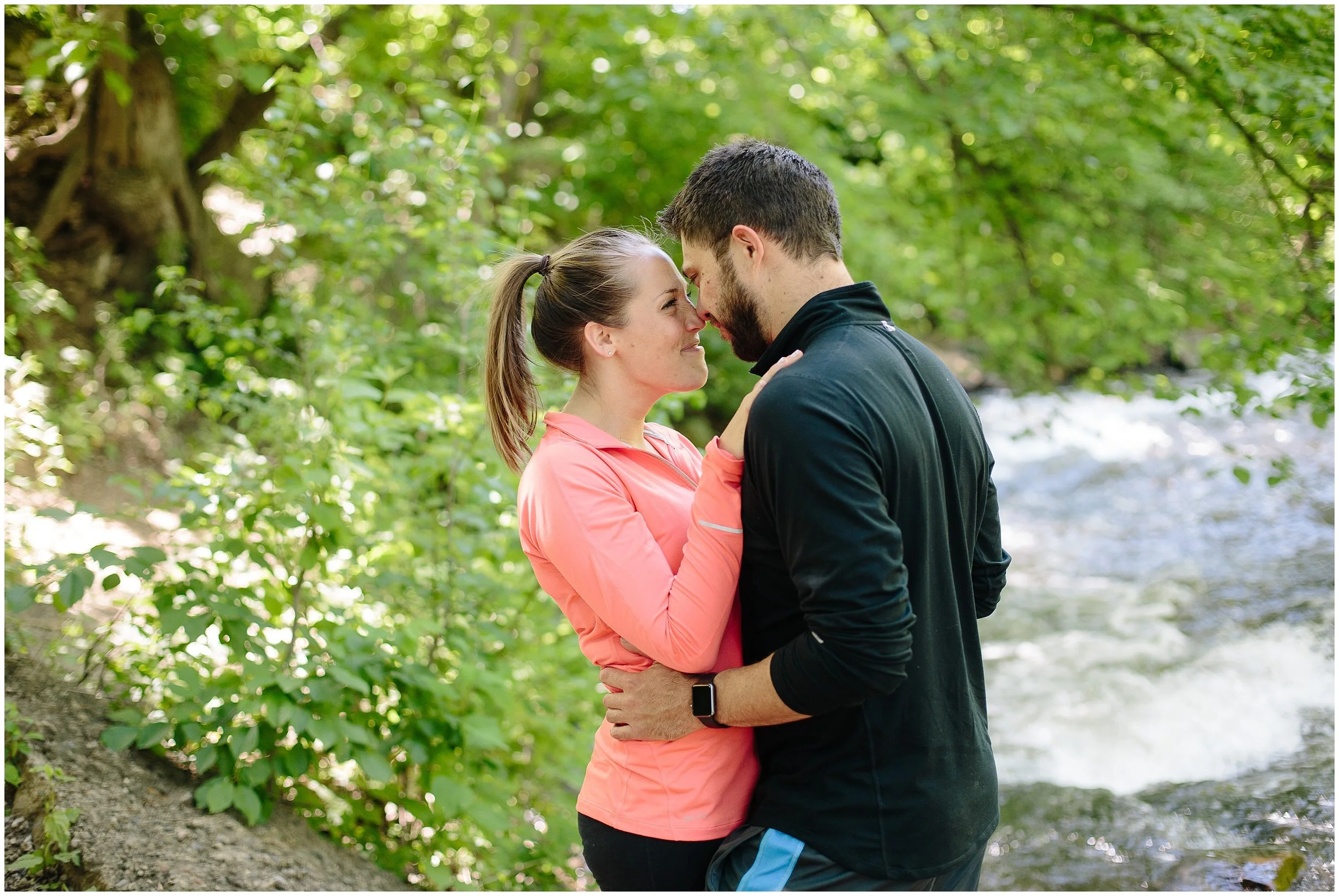 Minnehaha Falls Engagement Session