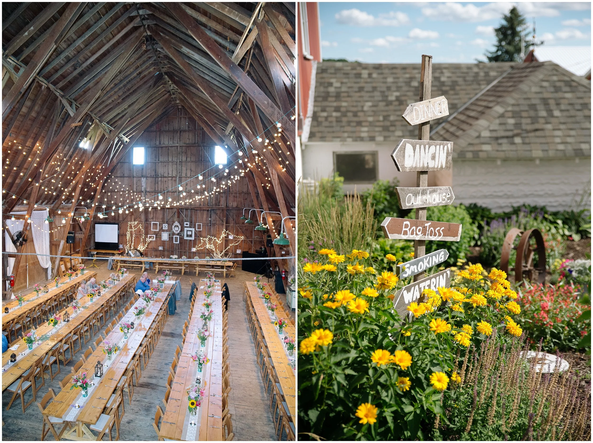 Wedding at Dellwood Barn Weddings
