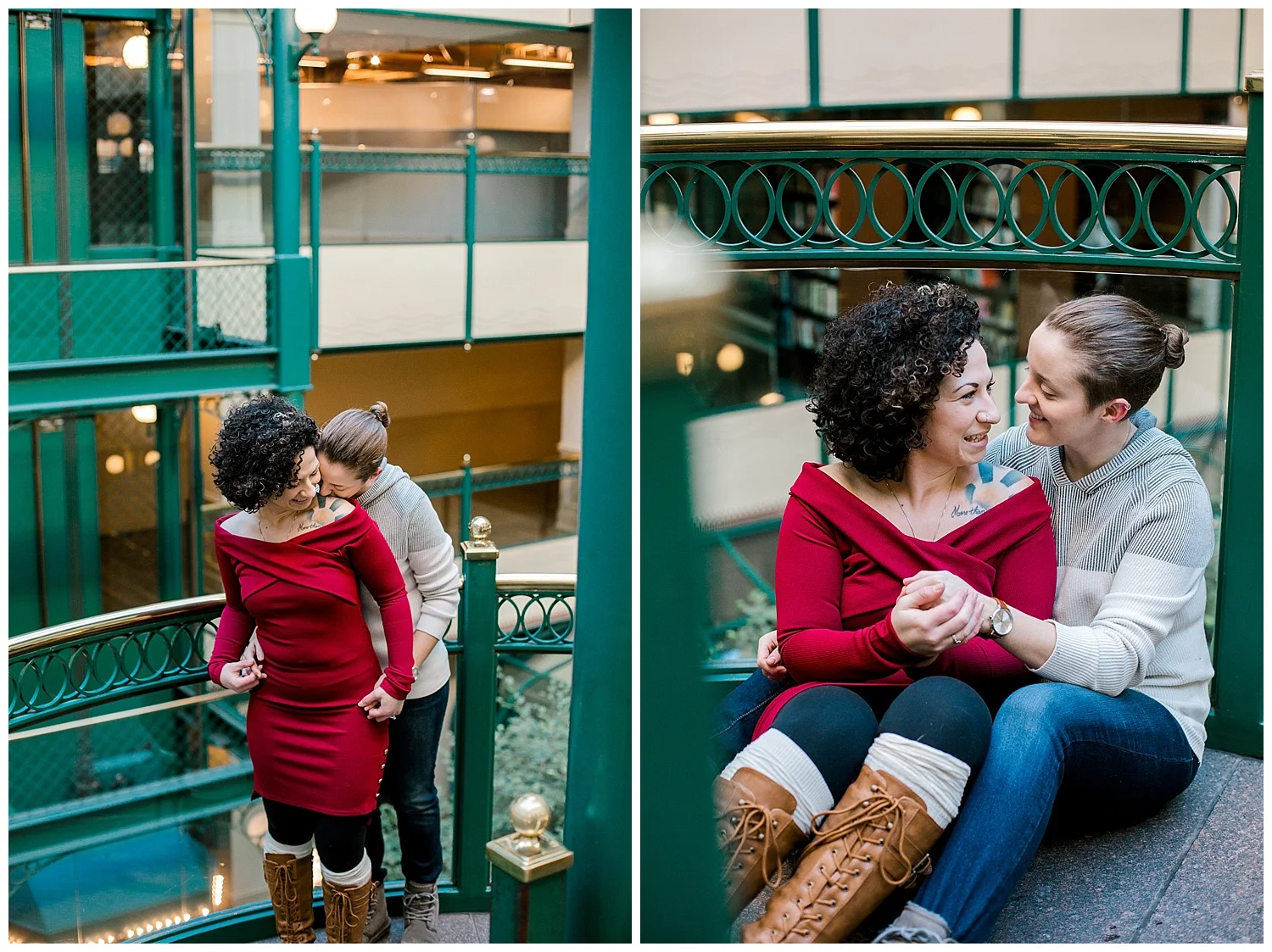Gay weddings Minnesota Engagement session