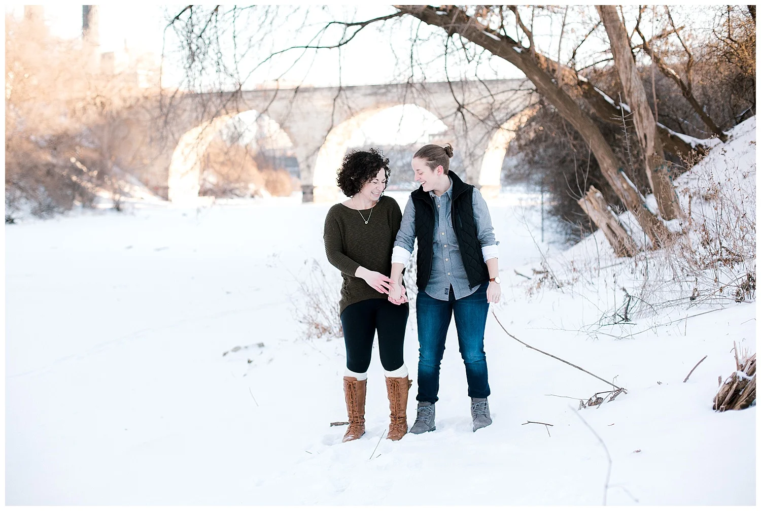 Gay weddings Minnesota Engagement session