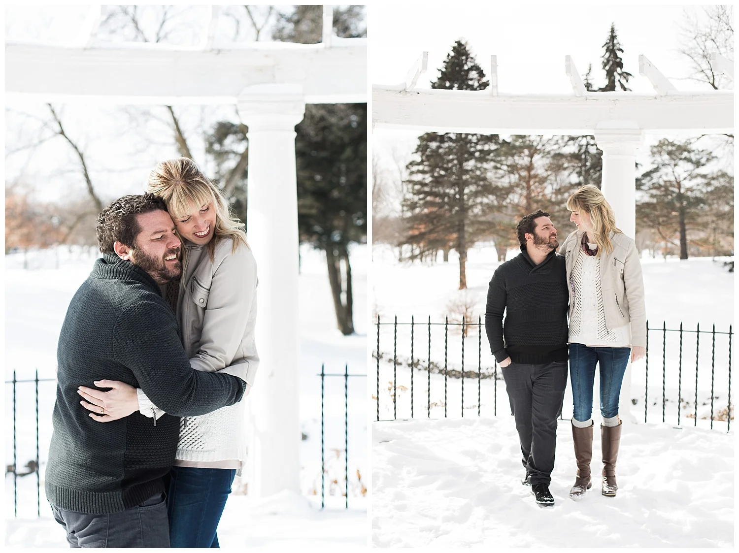 Lauren Baker Photography Como Conservatory engagement session