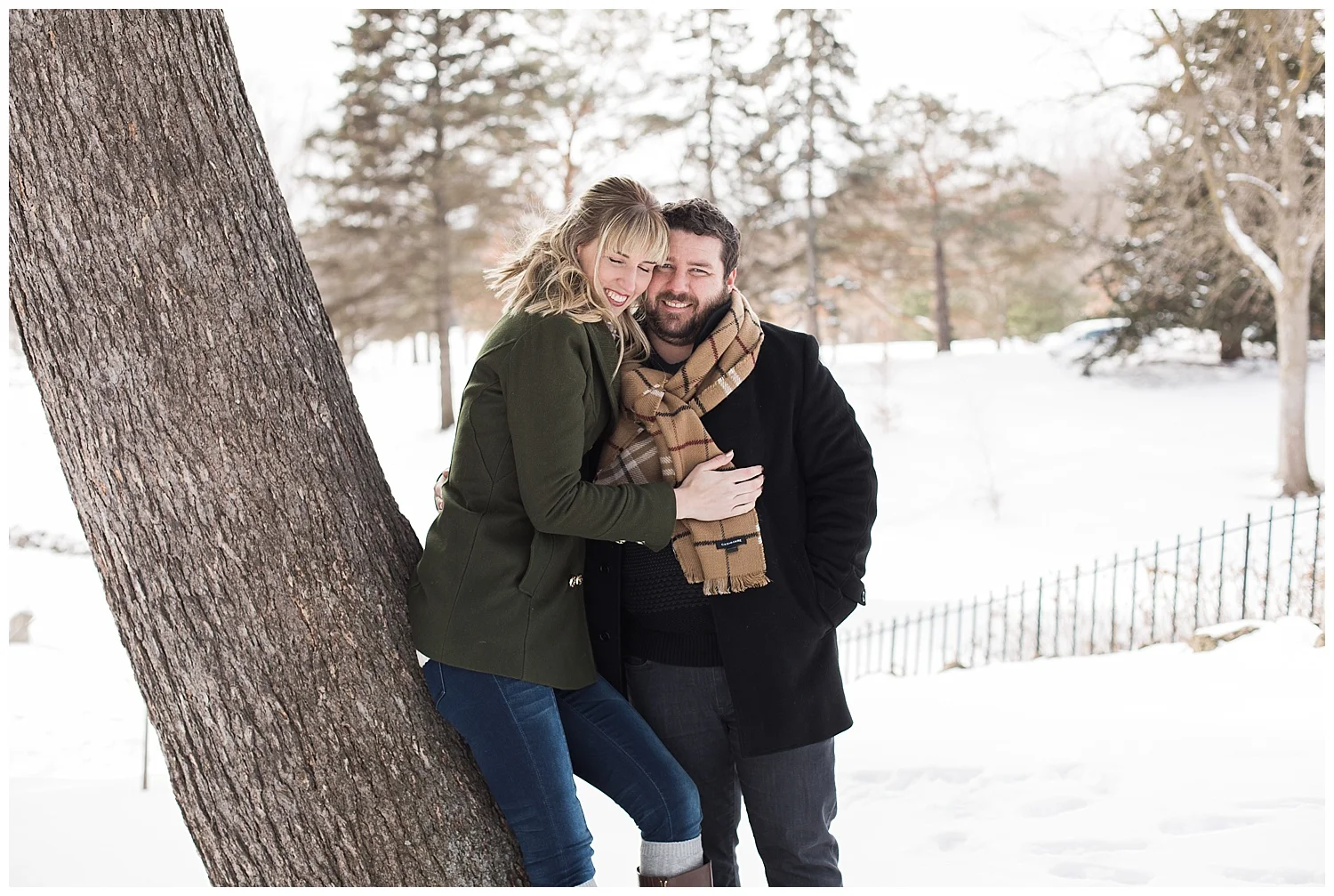 Lauren Baker Photography Como Conservatory engagement session