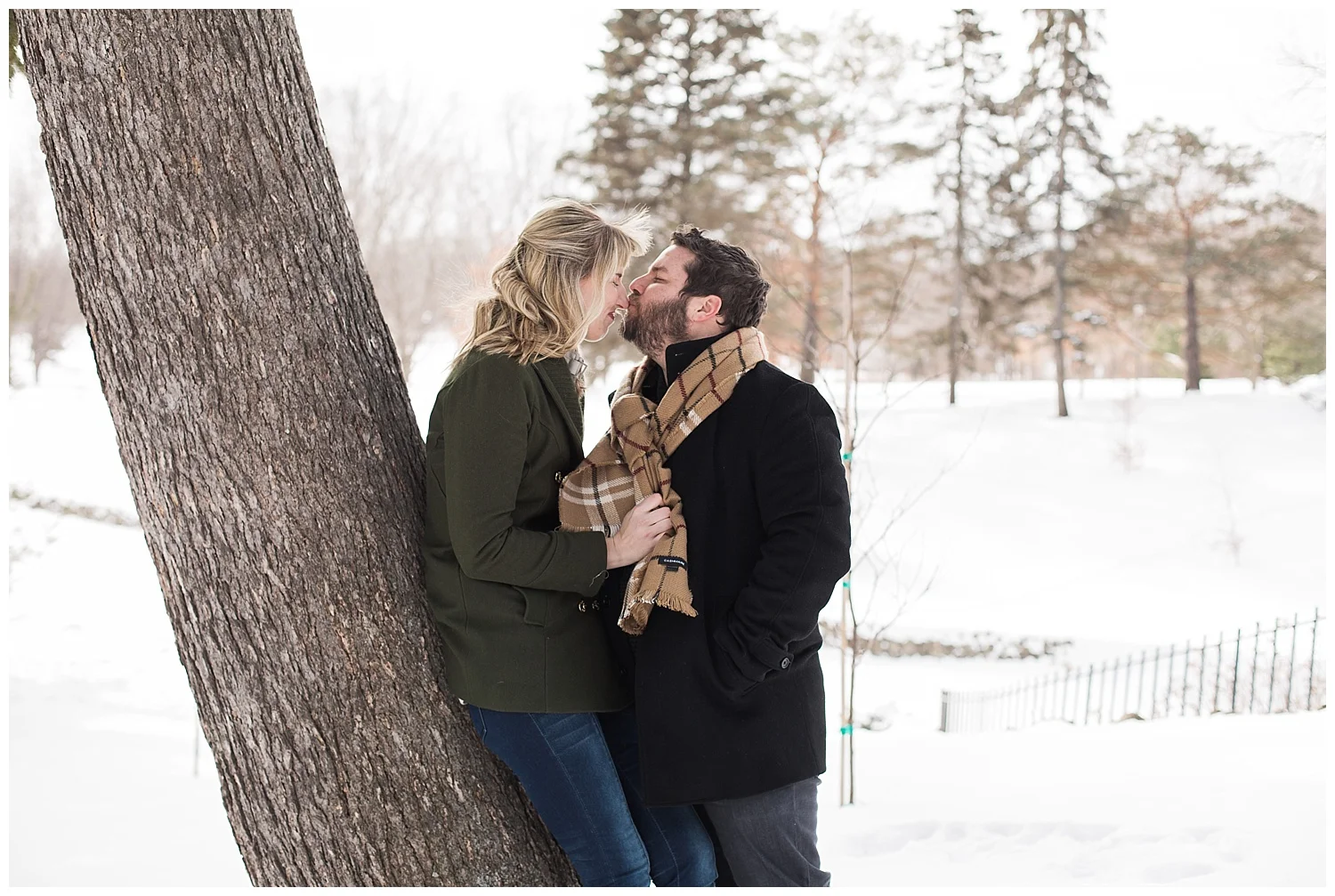 Lauren Baker Photography Como Conservatory engagement session