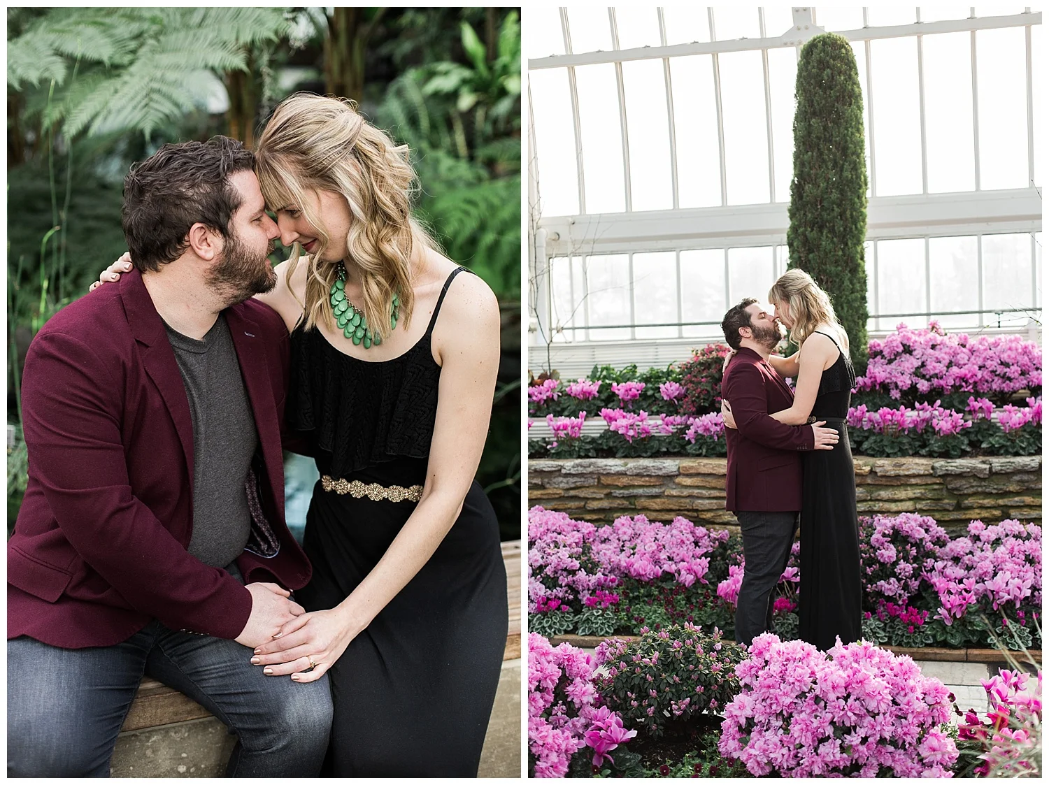 Lauren Baker Photography Como Conservatory engagement session