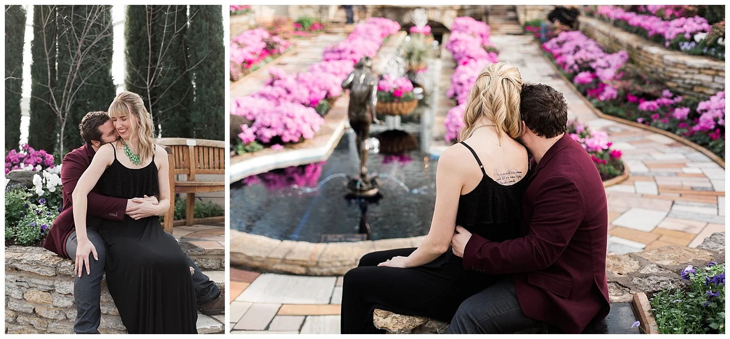 Lauren Baker Photography Como Conservatory engagement session