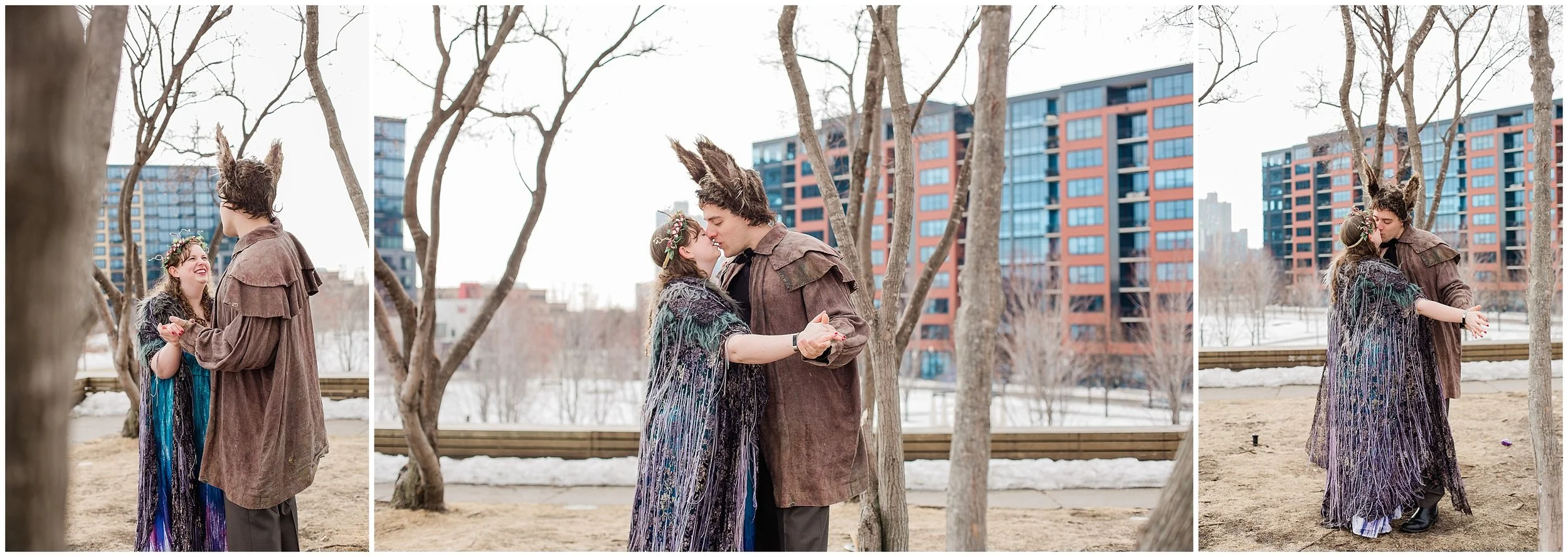 Gold Medal Park engagement session with Lauren Baker Photography