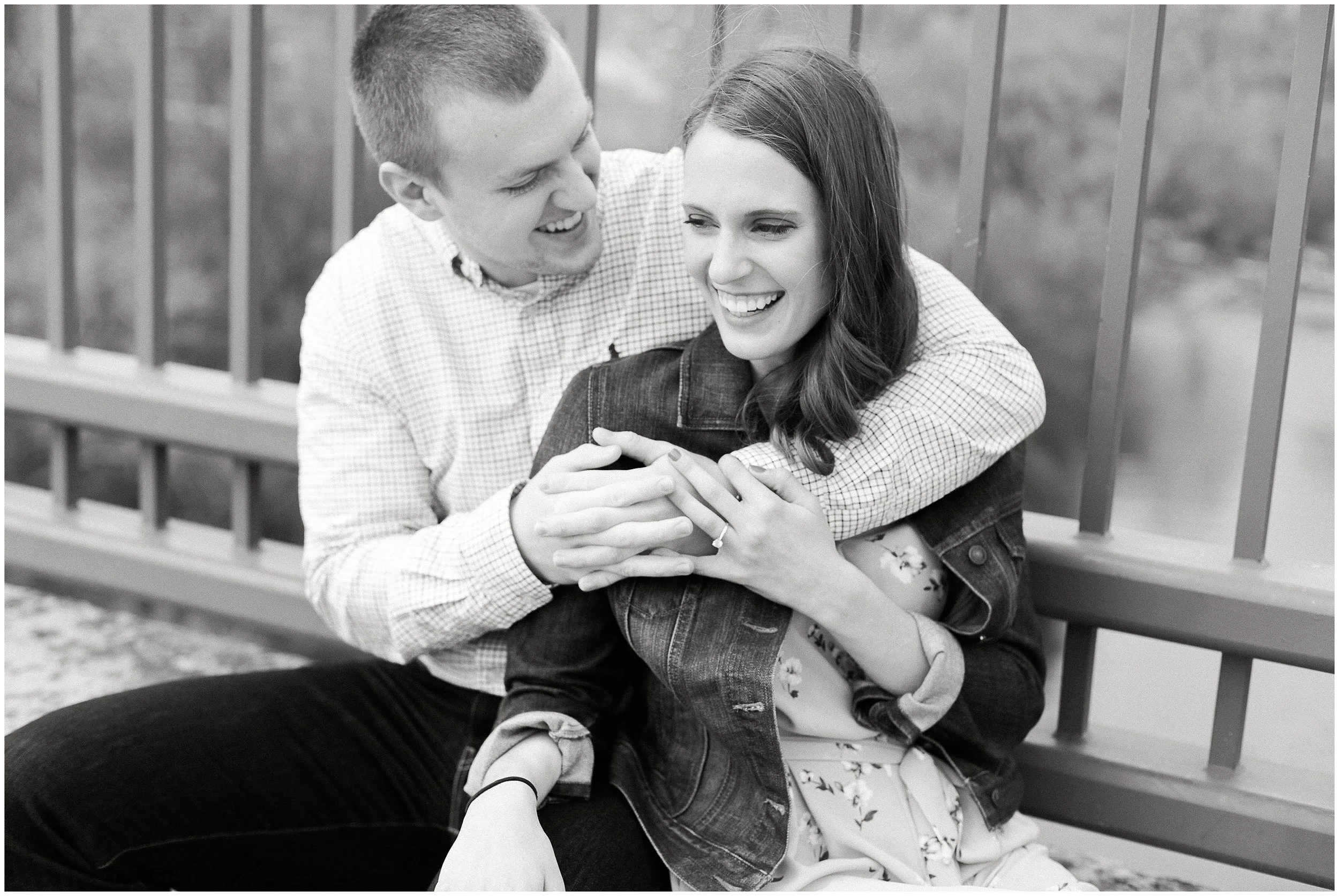 St. Anthony Main engagement session with Lauren Baker Photography Wedding photographer Minnesota
