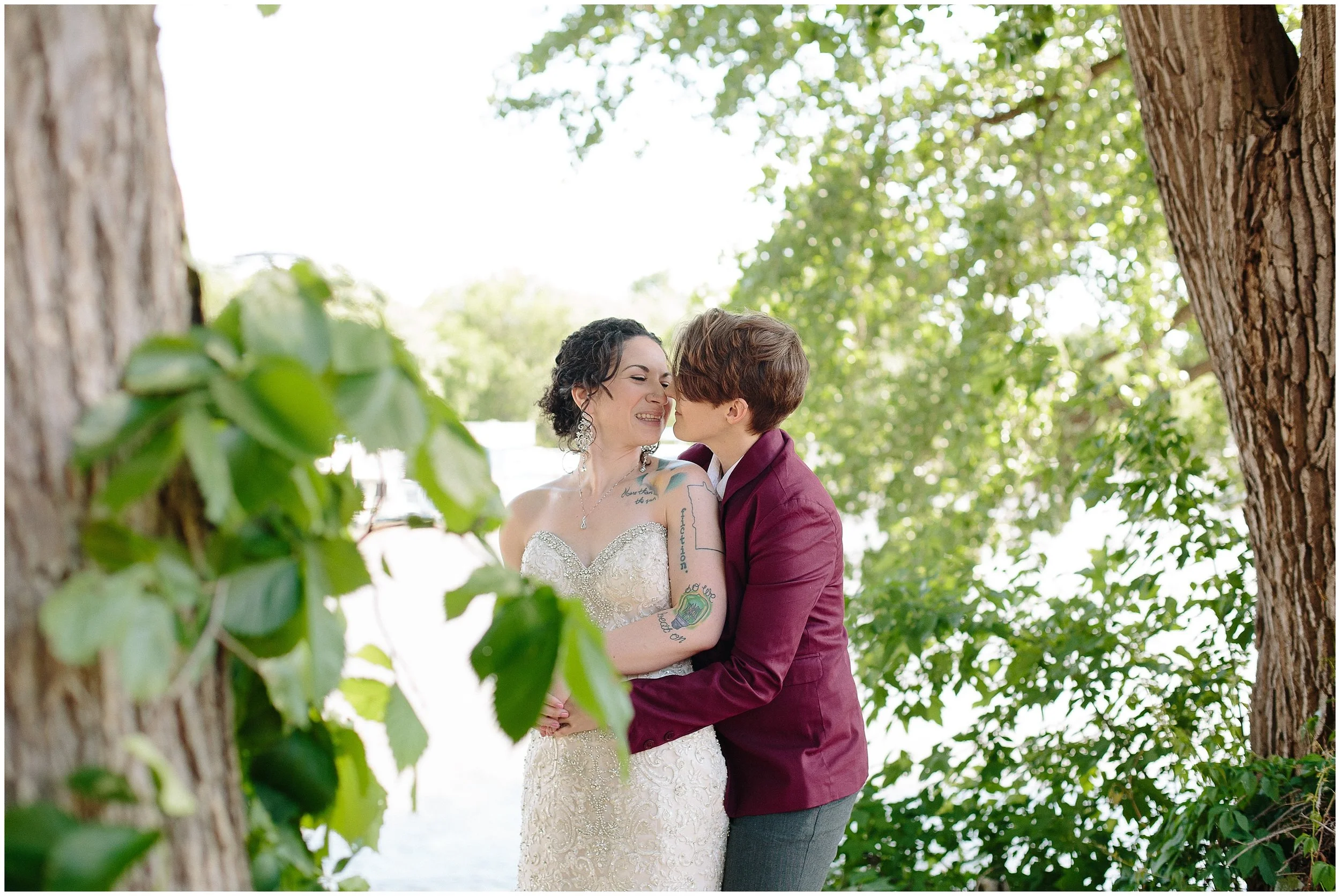 Minnesota Boat Club LBGTQ wedding with Lauren Baker Photography Wedding photographer Minnesota gay wedding