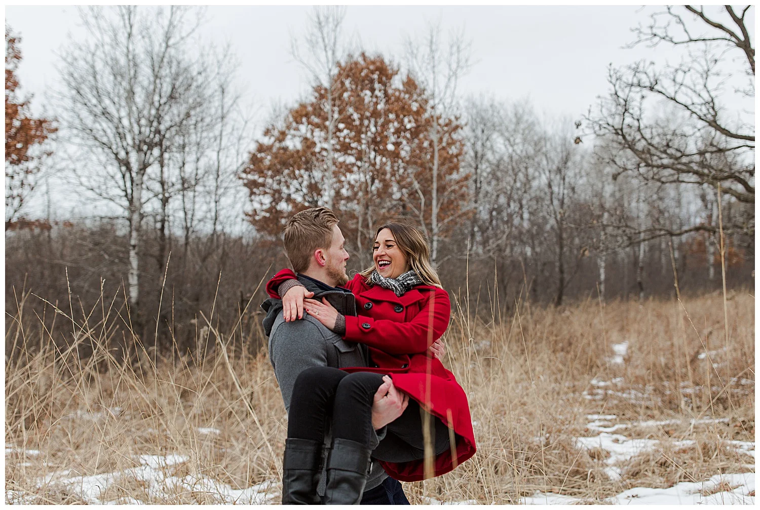 Lauren Baker Photography Rice Creek North Regional Trail Minnesota wedding engagement photography