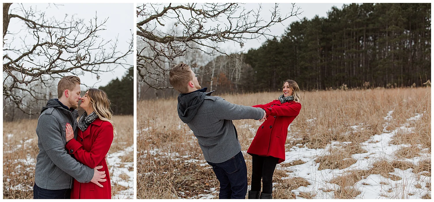 Lauren Baker Photography Rice Creek North Regional Trail Minnesota wedding engagement photography
