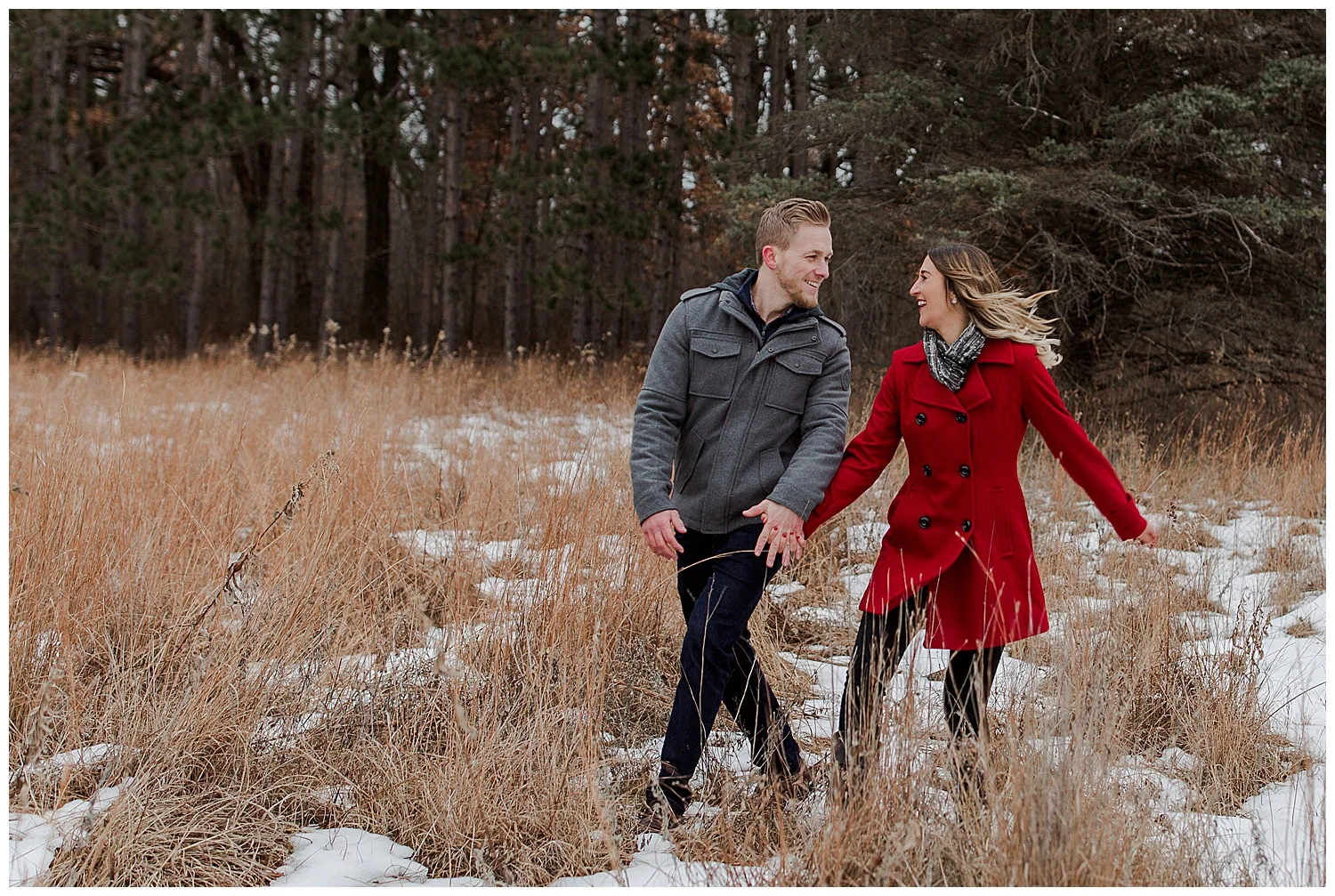 Lauren Baker Photography Rice Creek North Regional Trail Minnesota wedding engagement photography