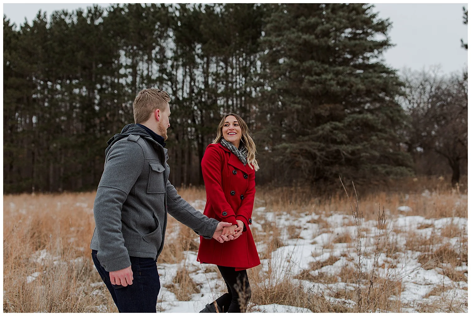 Lauren Baker Photography Rice Creek North Regional Trail Minnesota wedding engagement photography