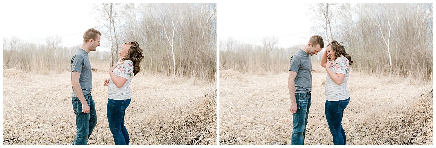 Lauren Baker Photography Rice Creek North Regional Trail Minnesota engagement session