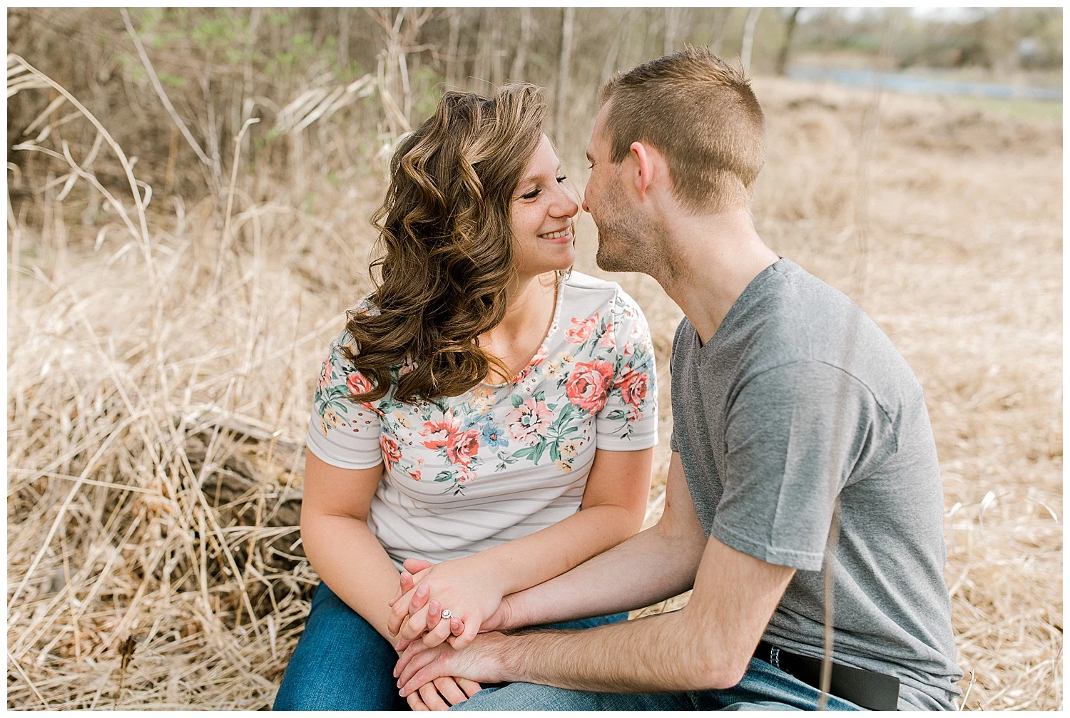 Lauren Baker Photography Rice Creek North Regional Trail Minnesota engagement session