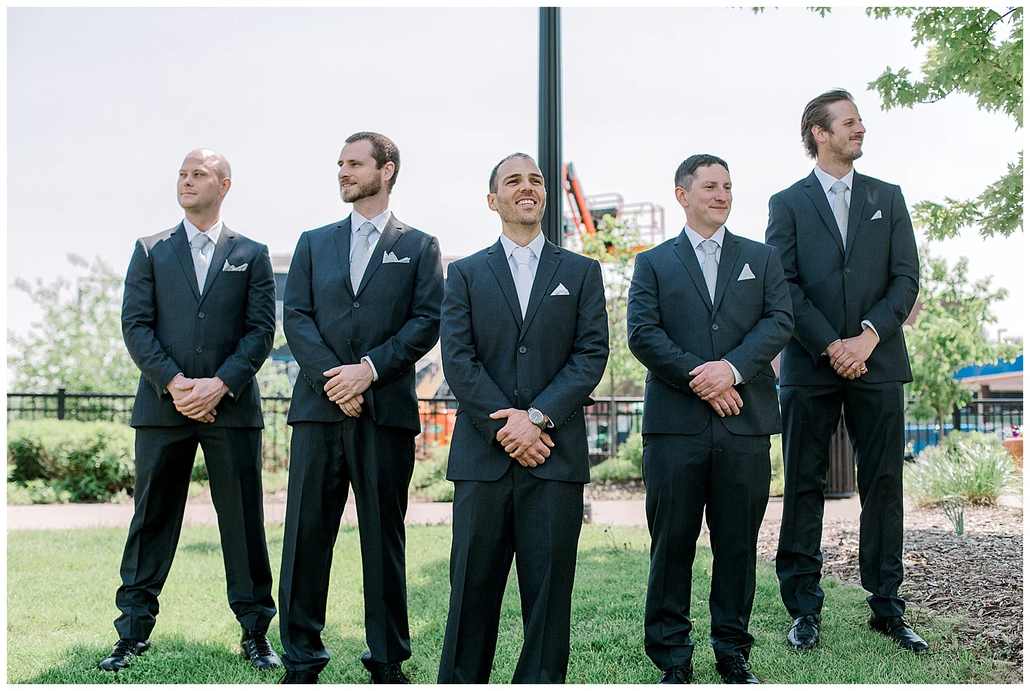 Lauren Baker Photography The Loft at Studio J Summer Minnesota Wedding