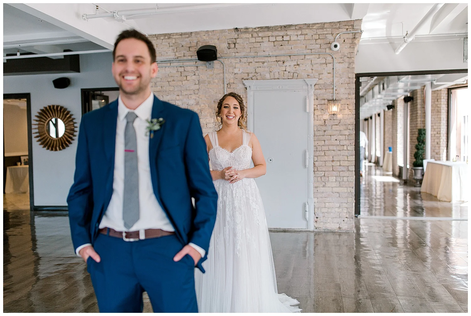 Lauren Baker Photography at The Lumber Exchange. Wedding photographer Minneapolis, Minnesota