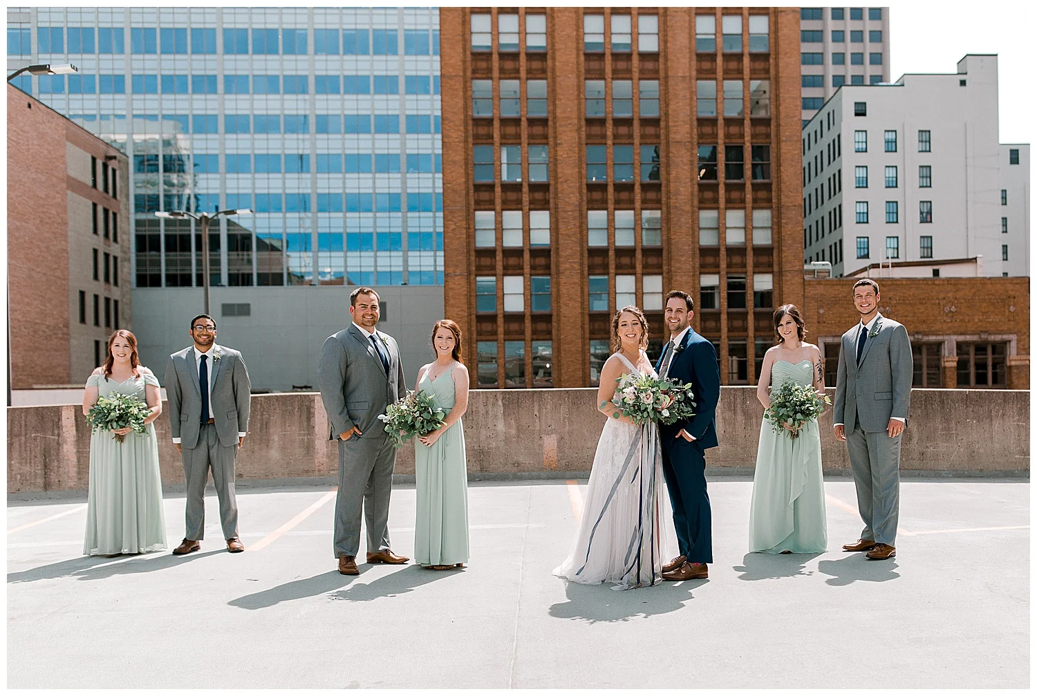 Lauren Baker Photography at The Lumber Exchange. Wedding photographer Minneapolis, Minnesota