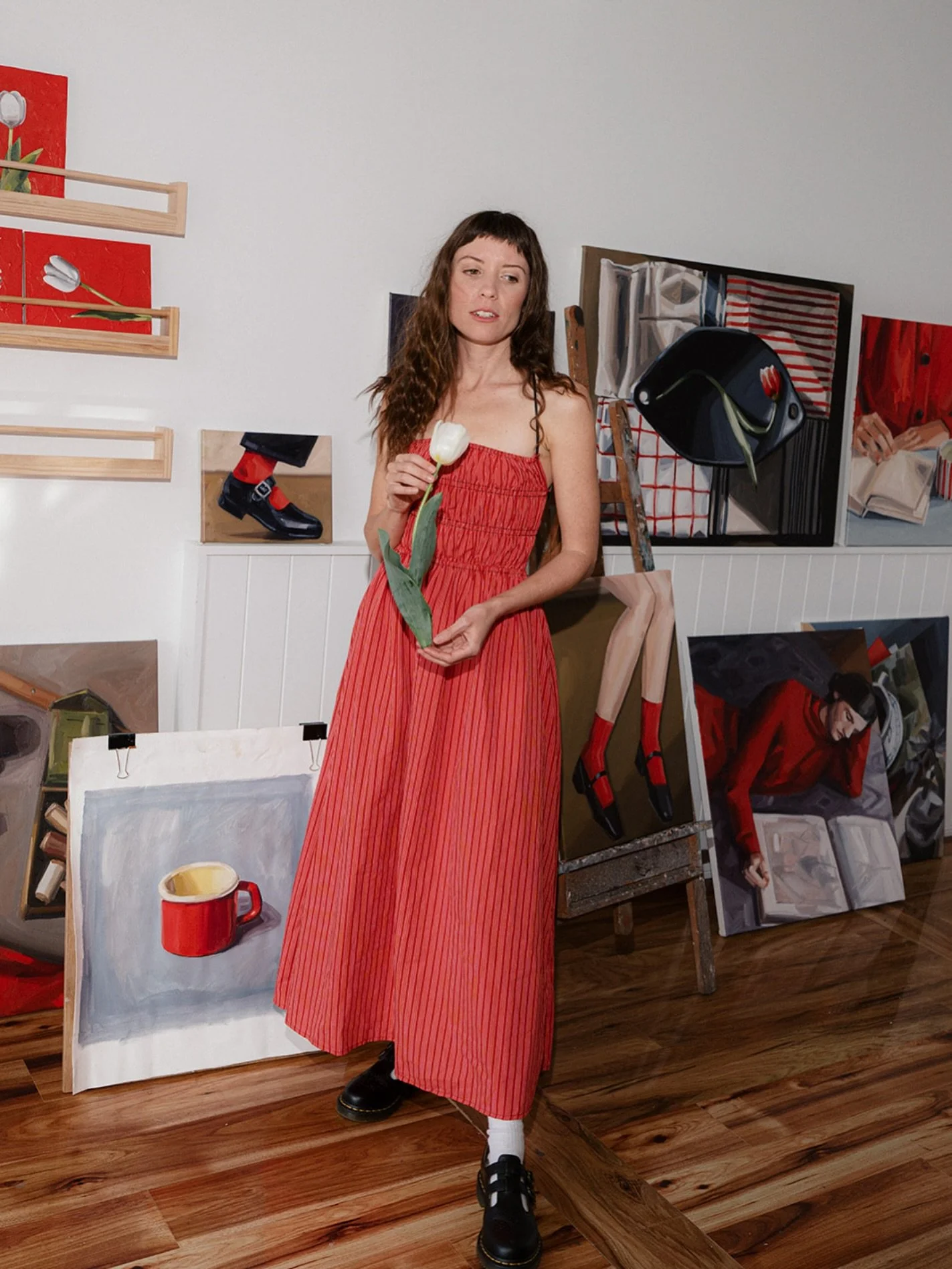 It&rsquo;s here!
Tonight in Brisbane &lsquo;Rouge&rsquo; opens
An evening of red, gesture, and paint
❤️

Solo Exhibition
Studio Gallery, Fortitude Valley

Opening Night | Friday 22 August
6&ndash;8pm | 7D Wandoo Street