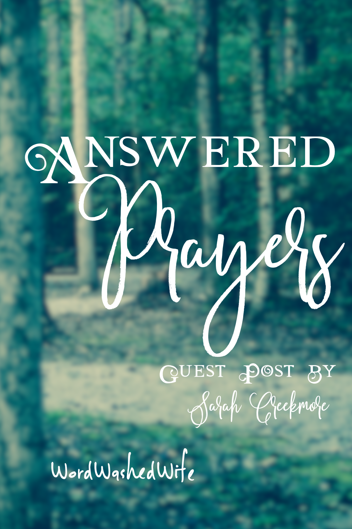 Answered Prayers