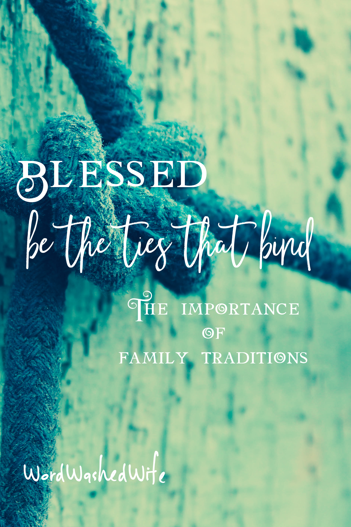  Blessed Be the Tie That Binds