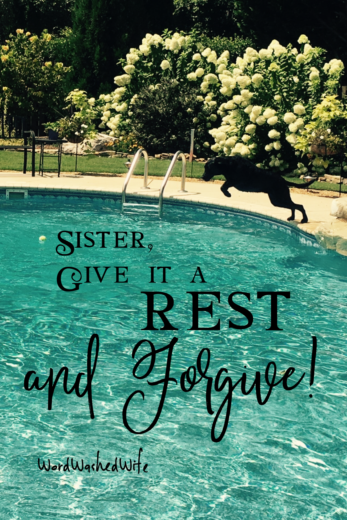 Give it a rest- and Forgive!