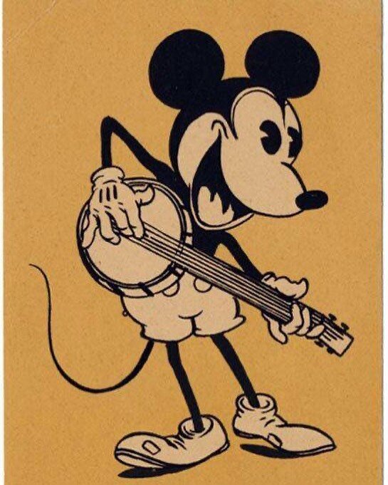 Just before he lost 2 fingers in a tragic banjo accident.
...
#mickeymouse #banjo #mickey #banjoplayer #banjomouse #waltdisney #steamboatwillie #waltdisneyarchives #banjolove #banjolife