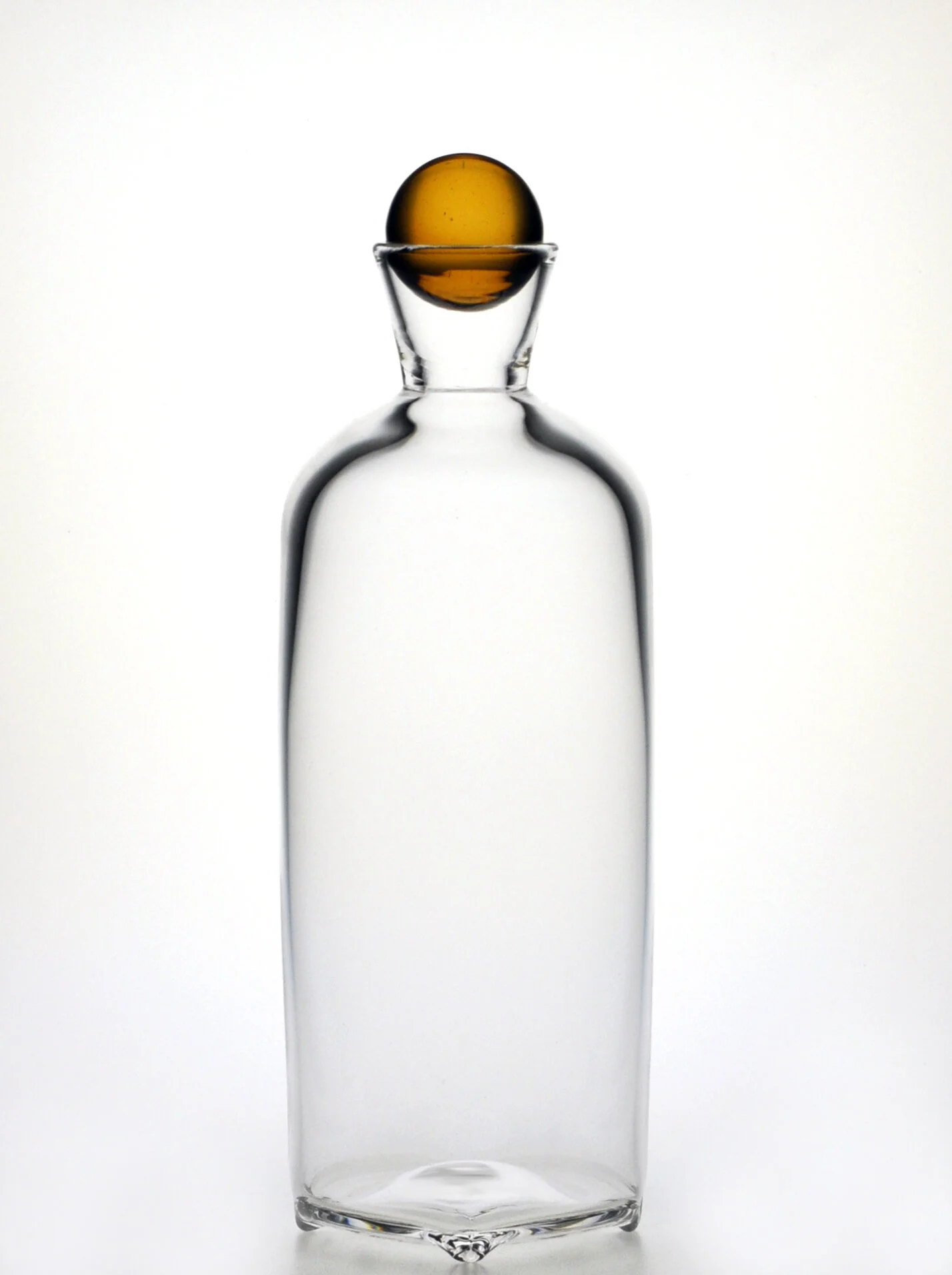 Bottle Decanter W/ Marble